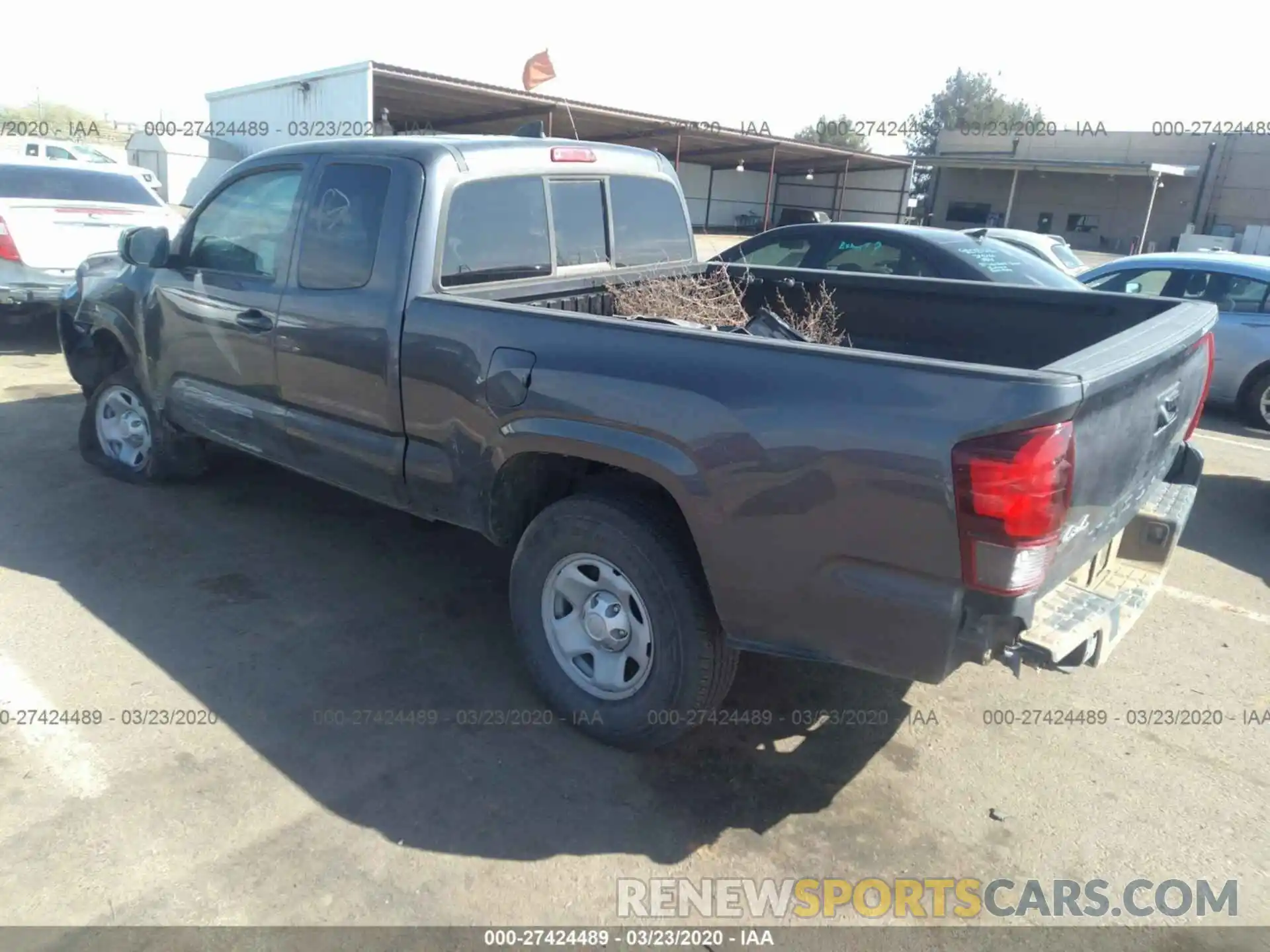 3 Photograph of a damaged car 5TFSX5EN7KX066092 TOYOTA TACOMA 2019