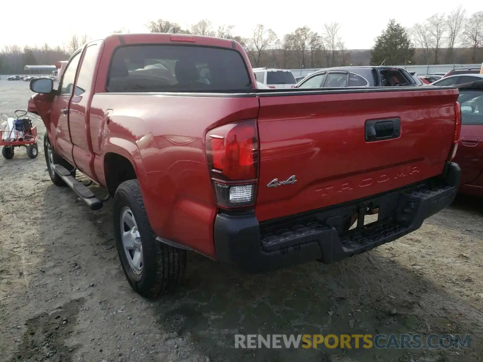 3 Photograph of a damaged car 5TFSX5EN7KX066271 TOYOTA TACOMA 2019