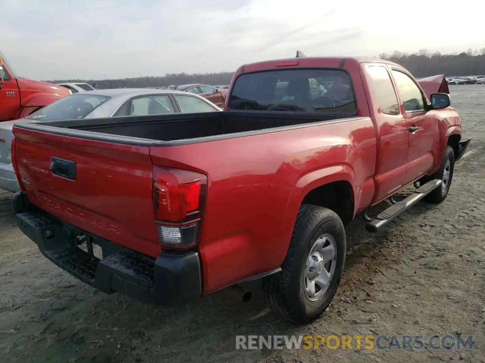 4 Photograph of a damaged car 5TFSX5EN7KX066271 TOYOTA TACOMA 2019