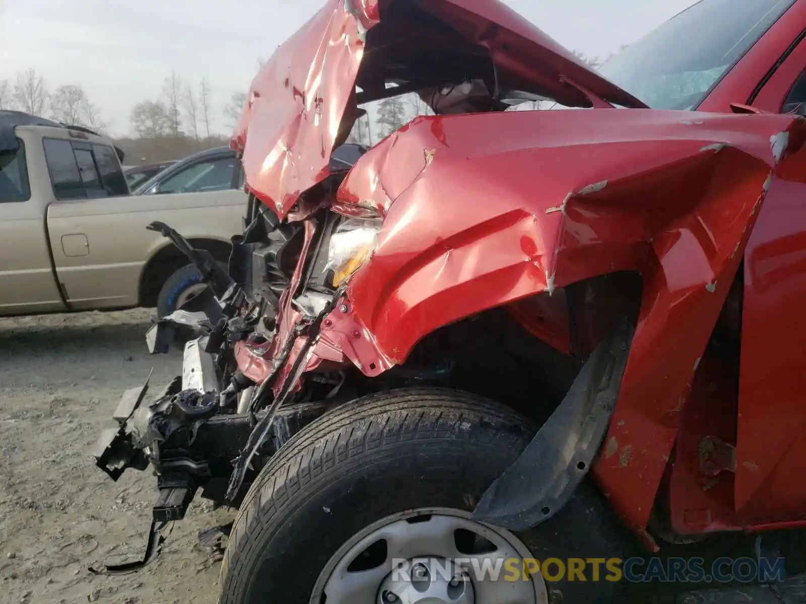 9 Photograph of a damaged car 5TFSX5EN7KX066271 TOYOTA TACOMA 2019