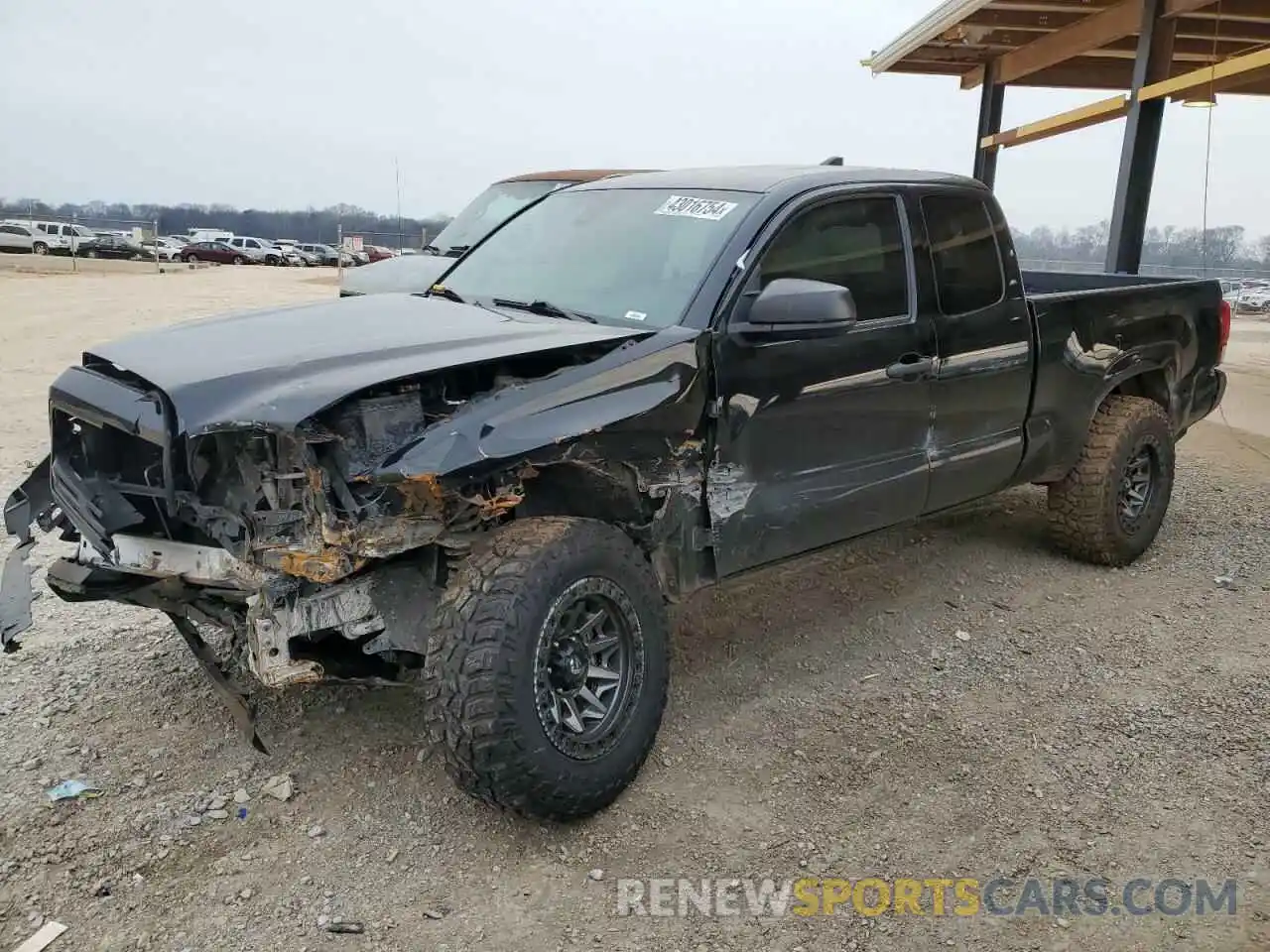 1 Photograph of a damaged car 5TFSX5EN7KX066819 TOYOTA TACOMA 2019