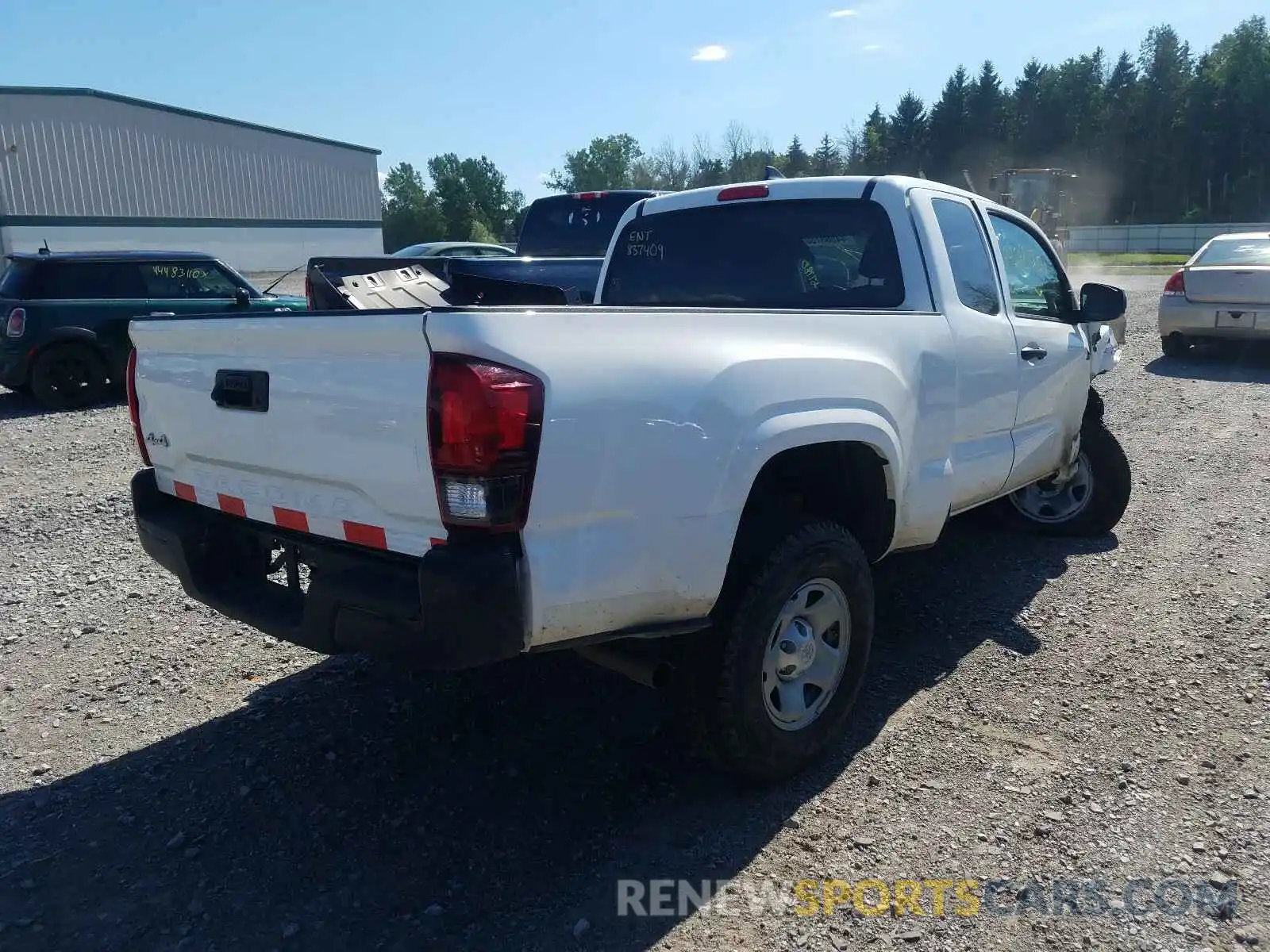 4 Photograph of a damaged car 5TFSX5EN7KX067615 TOYOTA TACOMA 2019