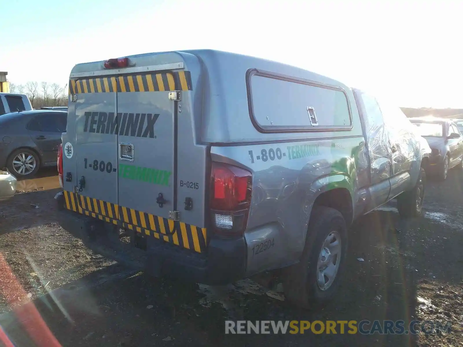 4 Фотография поврежденного автомобиля 5TFSX5EN7KX067694 TOYOTA TACOMA 2019