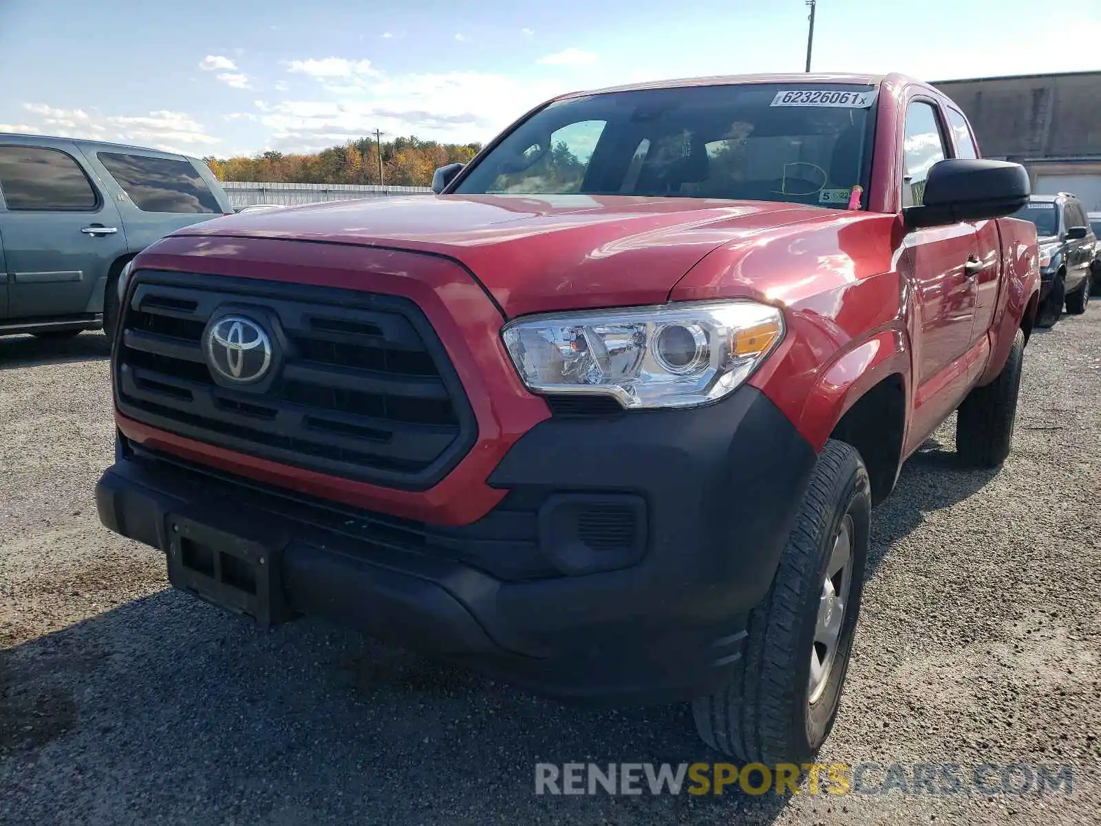 2 Photograph of a damaged car 5TFSX5EN7KX068442 TOYOTA TACOMA 2019