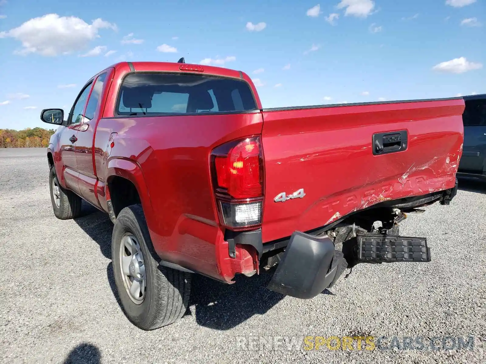 3 Photograph of a damaged car 5TFSX5EN7KX068442 TOYOTA TACOMA 2019