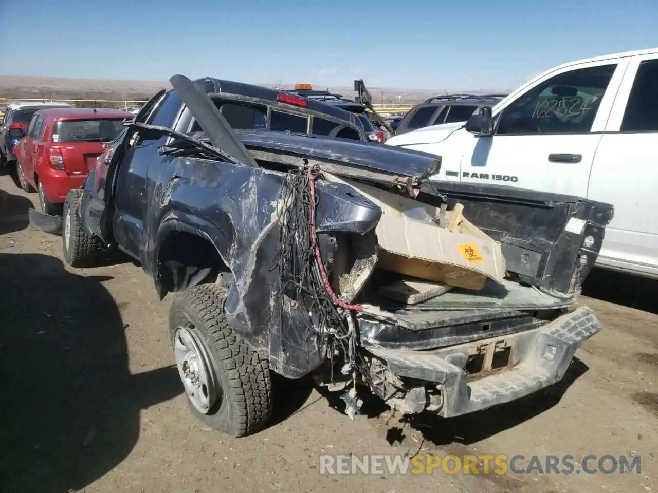 3 Photograph of a damaged car 5TFSX5EN7KX069106 TOYOTA TACOMA 2019