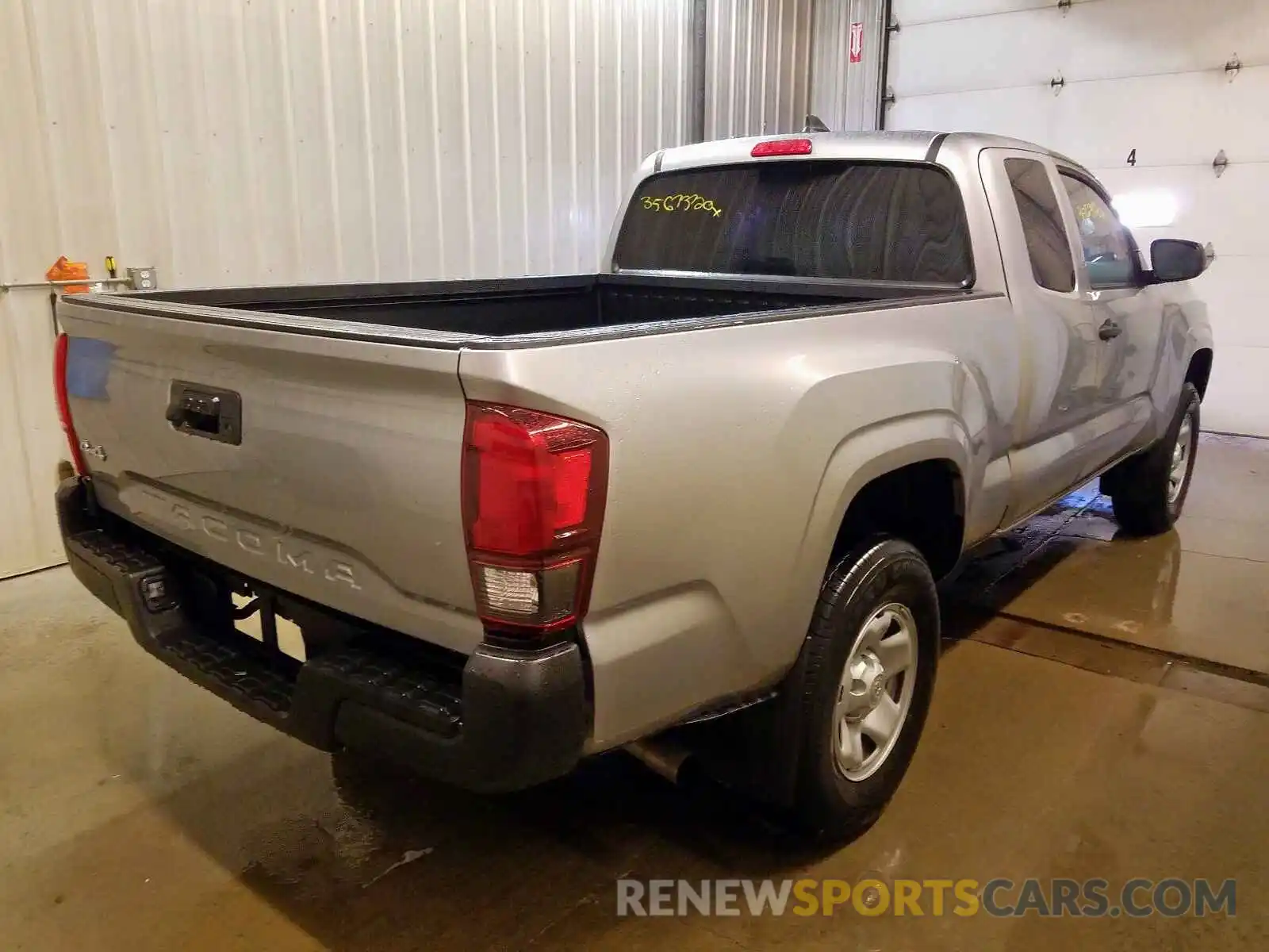 4 Photograph of a damaged car 5TFSX5EN7KX070580 TOYOTA TACOMA 2019