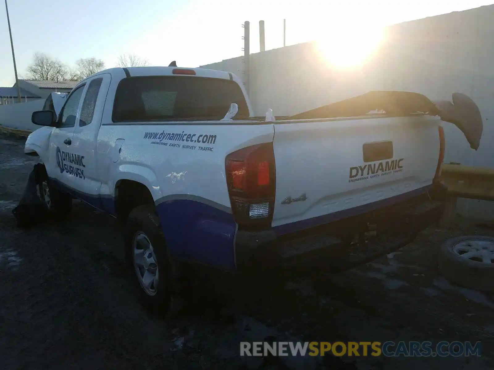 3 Photograph of a damaged car 5TFSX5EN8KX064108 TOYOTA TACOMA 2019