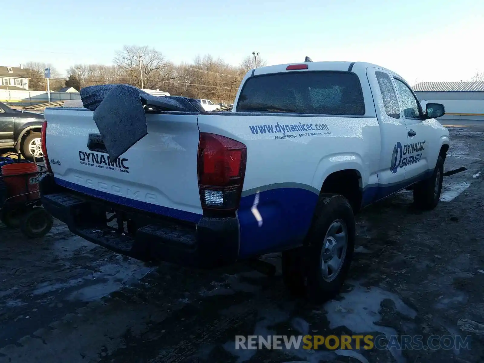 4 Photograph of a damaged car 5TFSX5EN8KX064108 TOYOTA TACOMA 2019