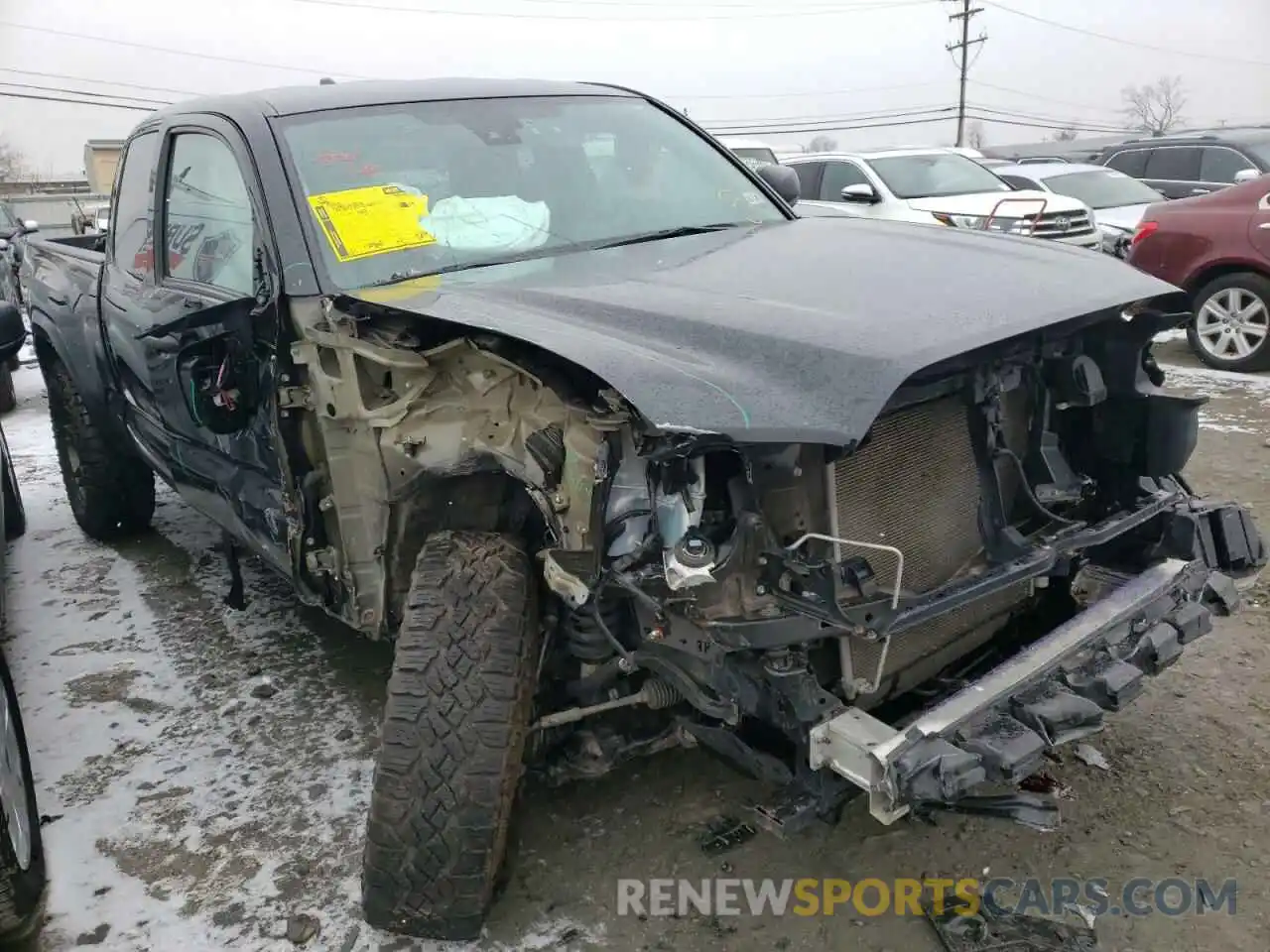 1 Photograph of a damaged car 5TFSX5EN8KX064349 TOYOTA TACOMA 2019