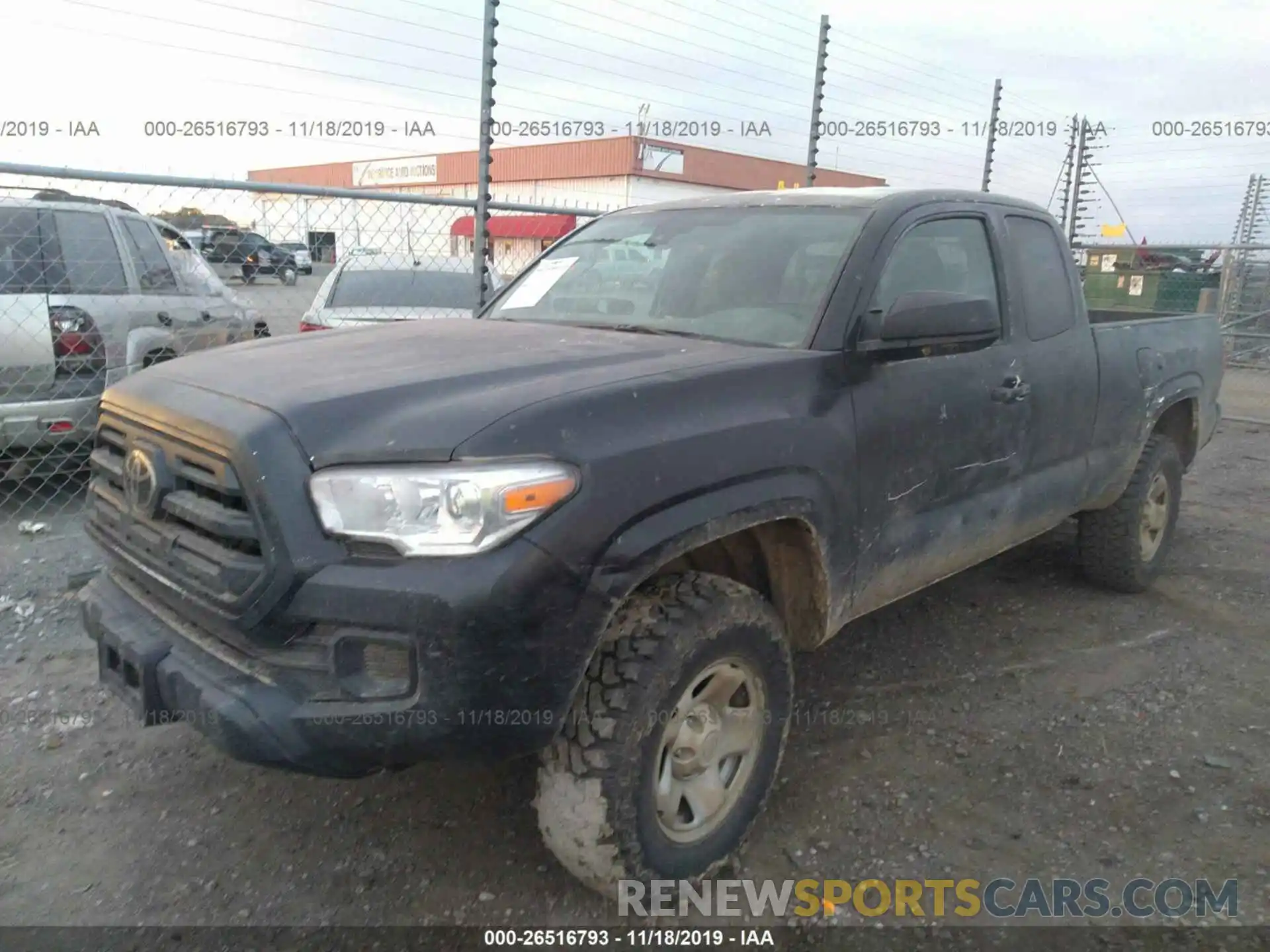 2 Photograph of a damaged car 5TFSX5EN8KX064853 TOYOTA TACOMA 2019