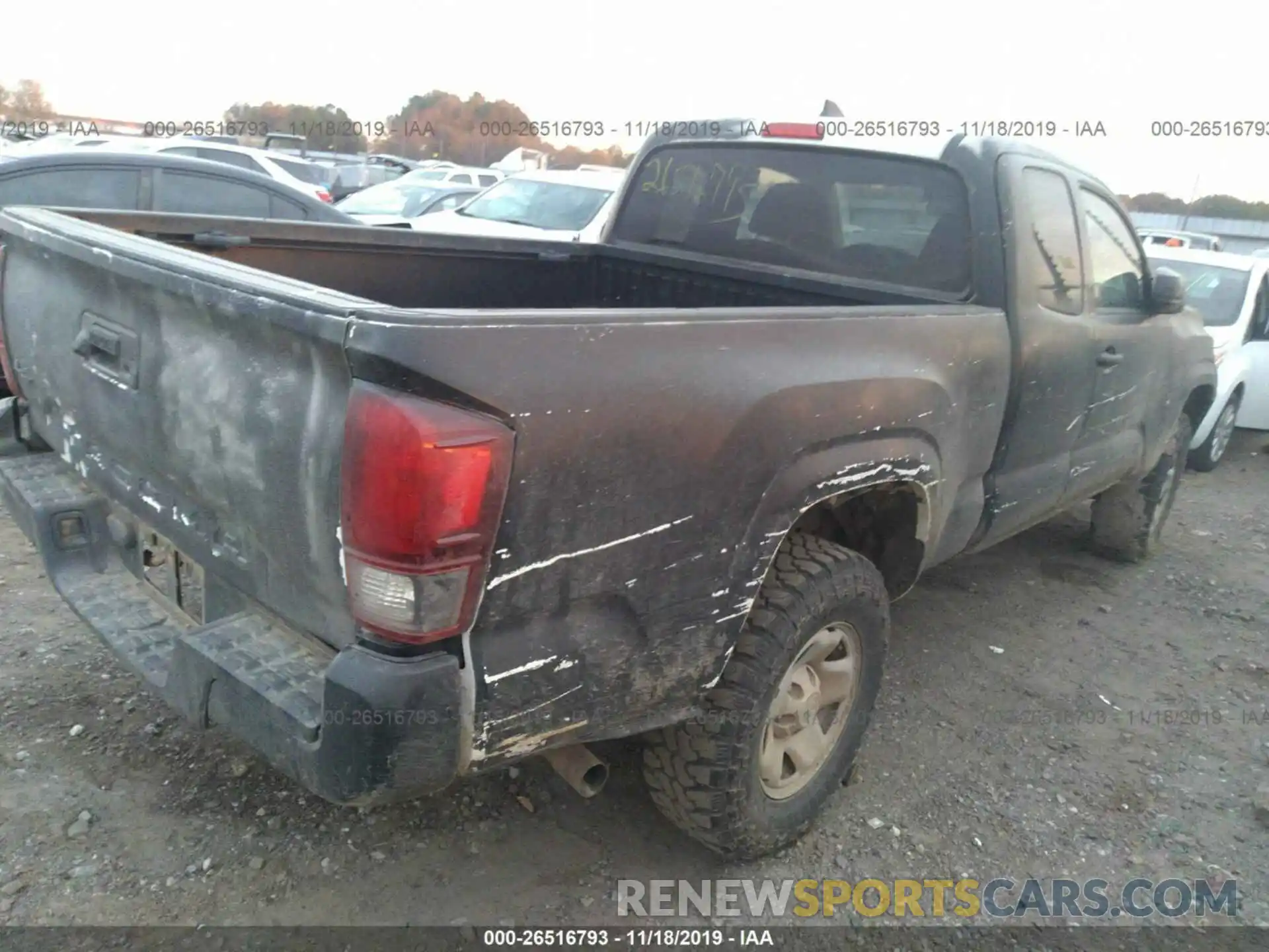 4 Photograph of a damaged car 5TFSX5EN8KX064853 TOYOTA TACOMA 2019