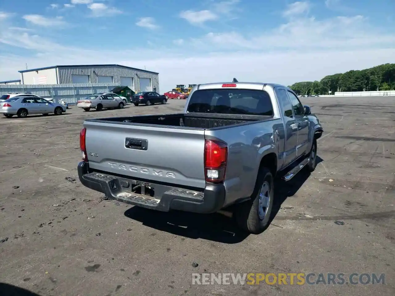 4 Photograph of a damaged car 5TFSX5EN8KX065680 TOYOTA TACOMA 2019