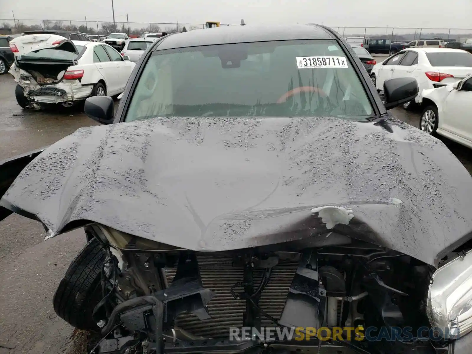 7 Photograph of a damaged car 5TFSX5EN8KX065744 TOYOTA TACOMA 2019