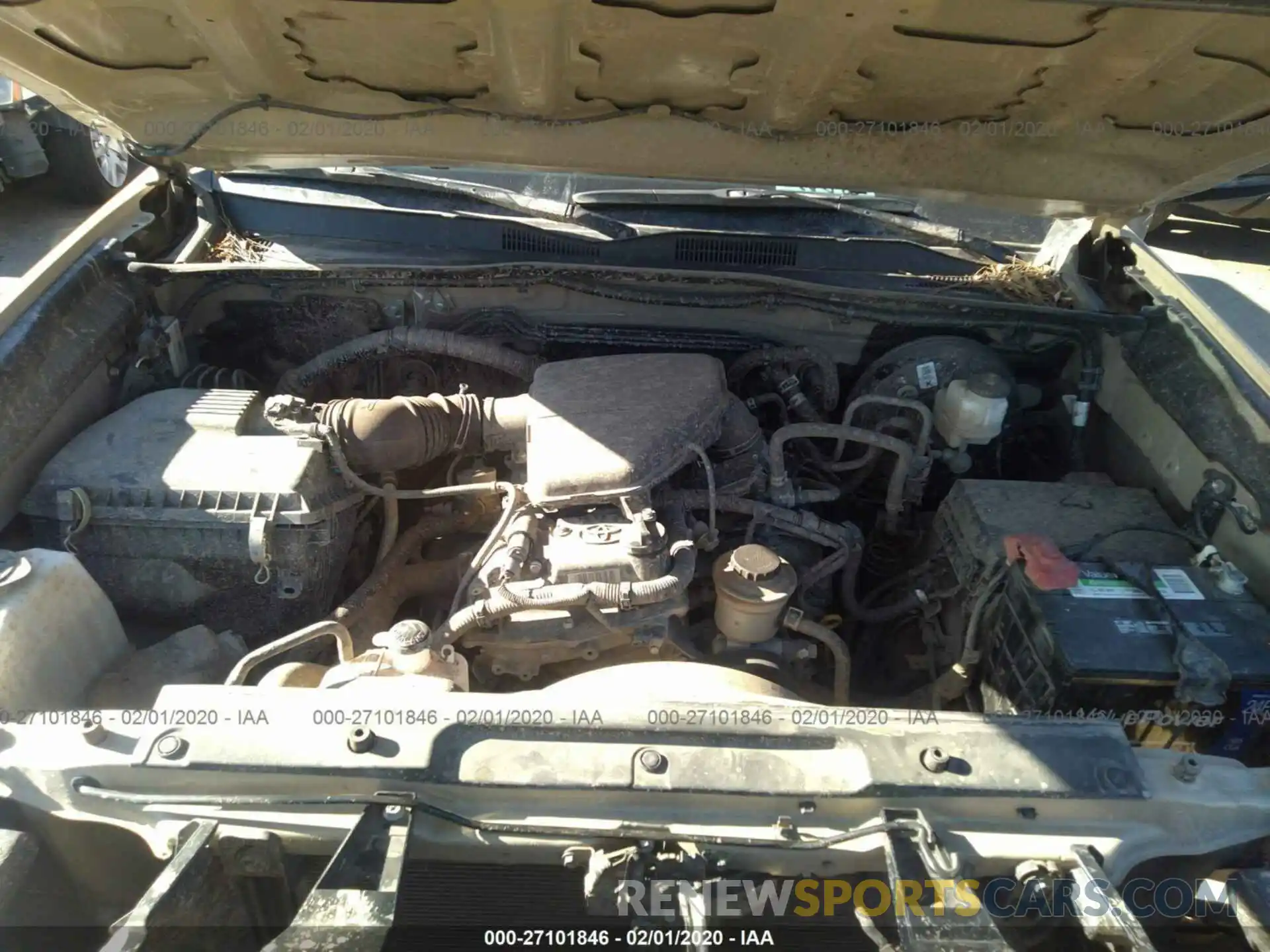 10 Photograph of a damaged car 5TFSX5EN8KX066375 TOYOTA TACOMA 2019