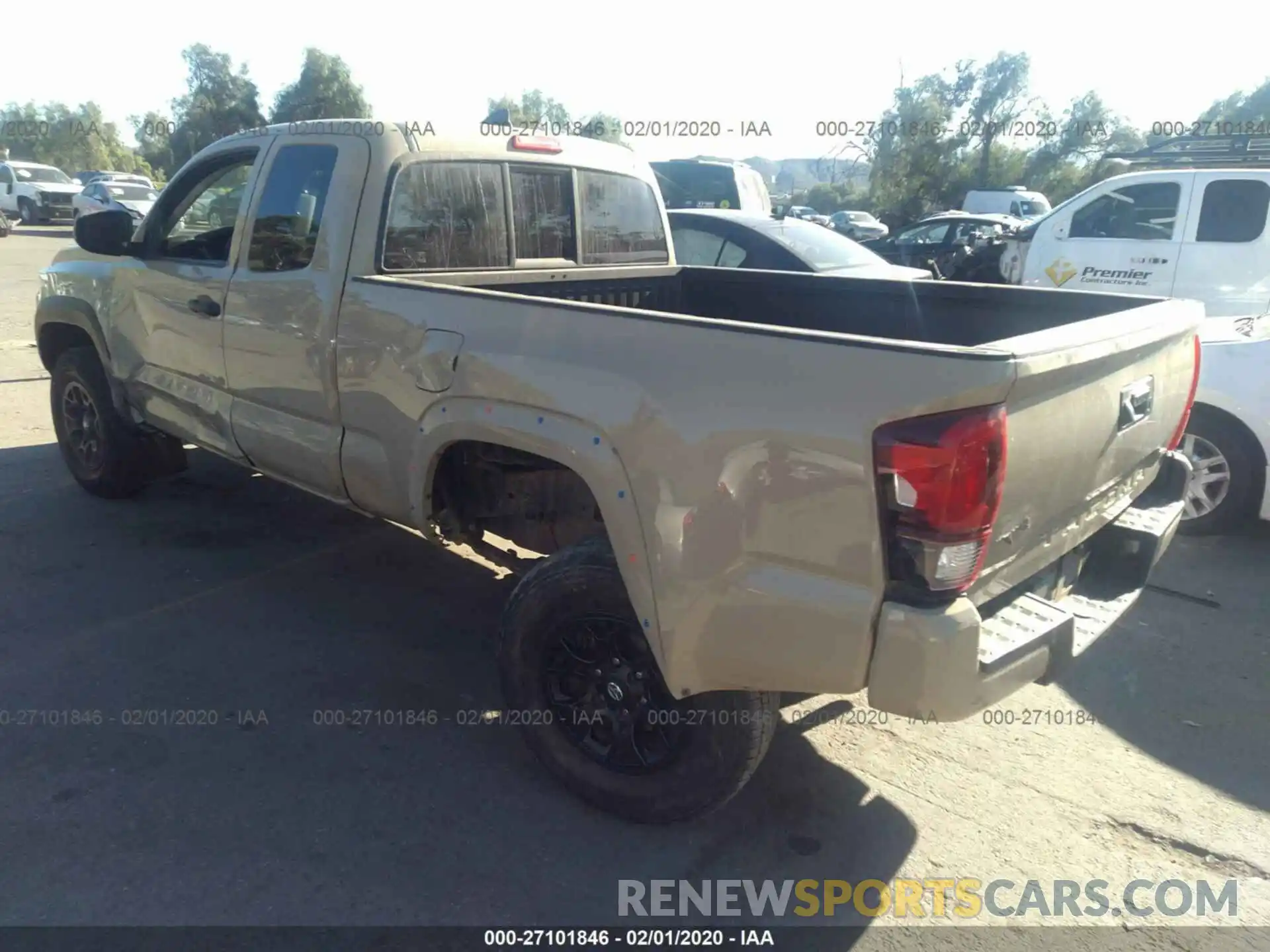 3 Photograph of a damaged car 5TFSX5EN8KX066375 TOYOTA TACOMA 2019