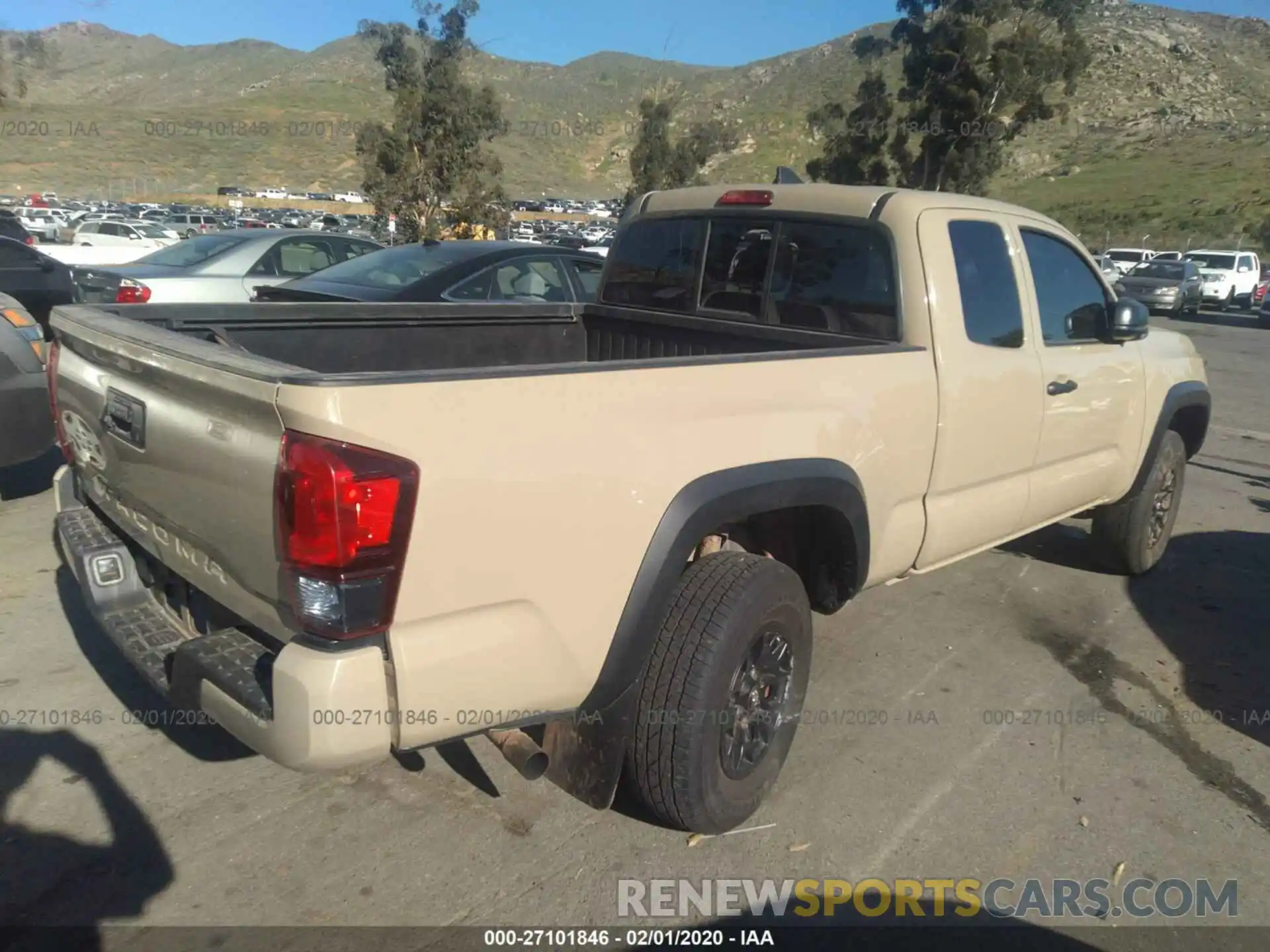 4 Photograph of a damaged car 5TFSX5EN8KX066375 TOYOTA TACOMA 2019