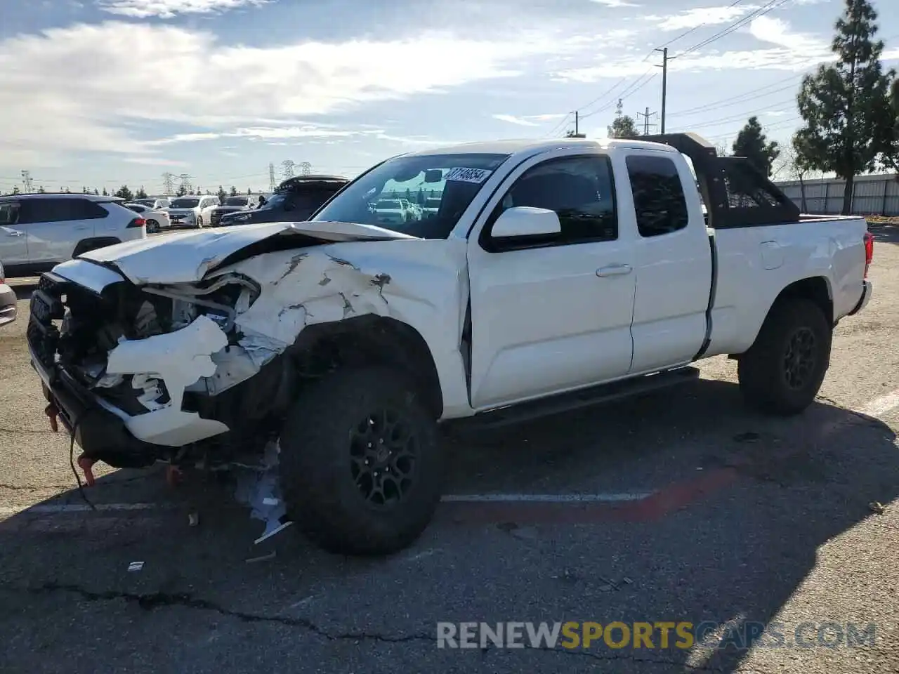 1 Photograph of a damaged car 5TFSX5EN8KX070006 TOYOTA TACOMA 2019