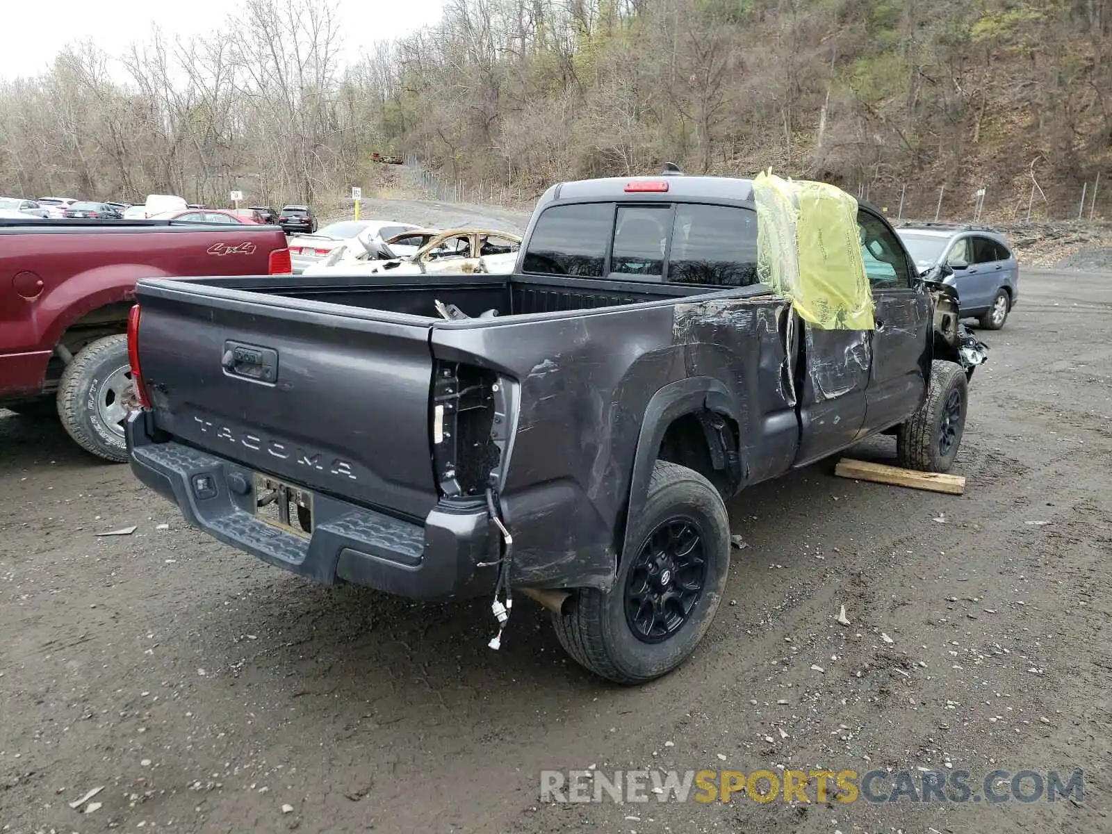 4 Photograph of a damaged car 5TFSX5EN9KX063887 TOYOTA TACOMA 2019