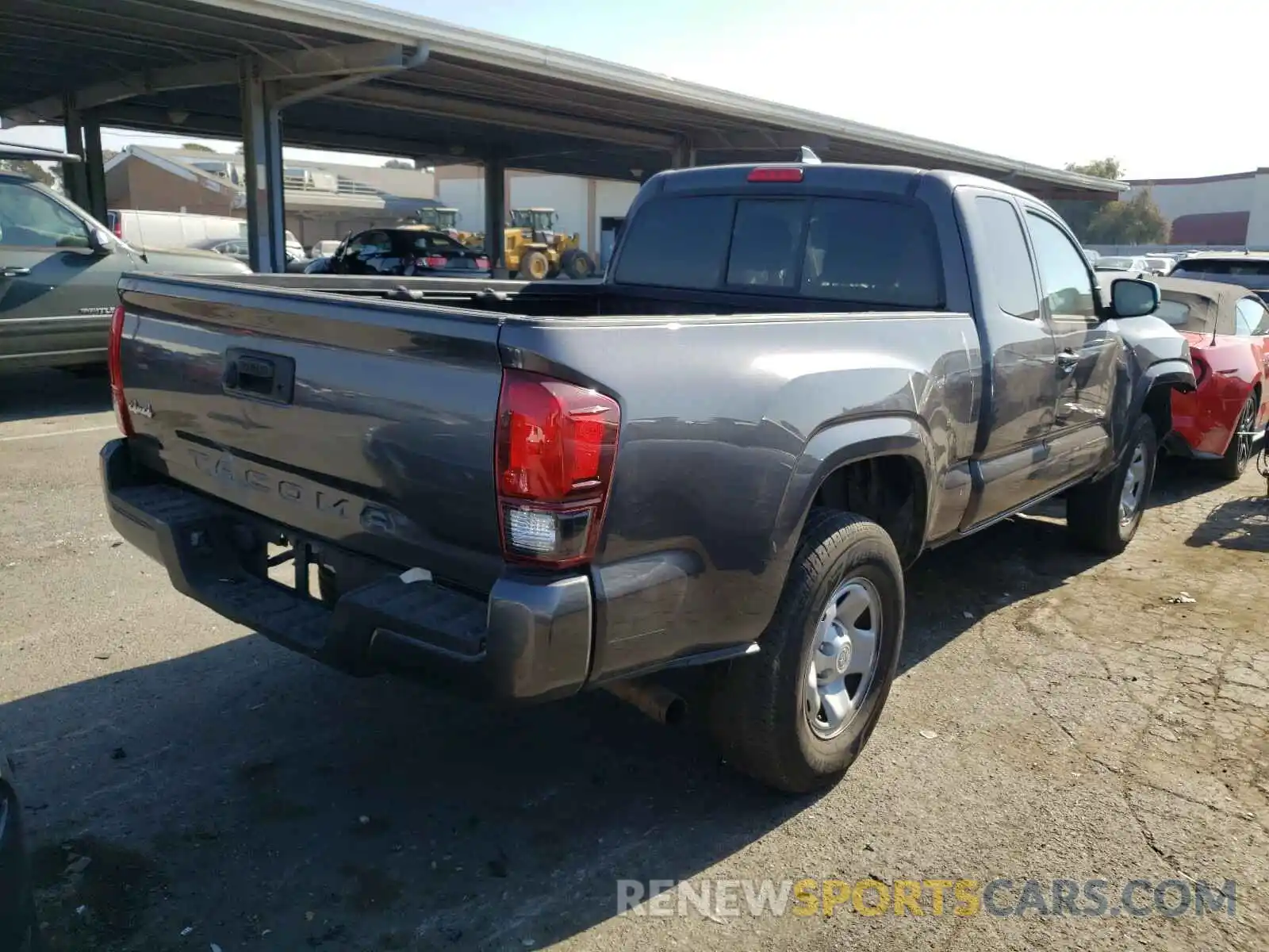 4 Photograph of a damaged car 5TFSX5EN9KX064828 TOYOTA TACOMA 2019