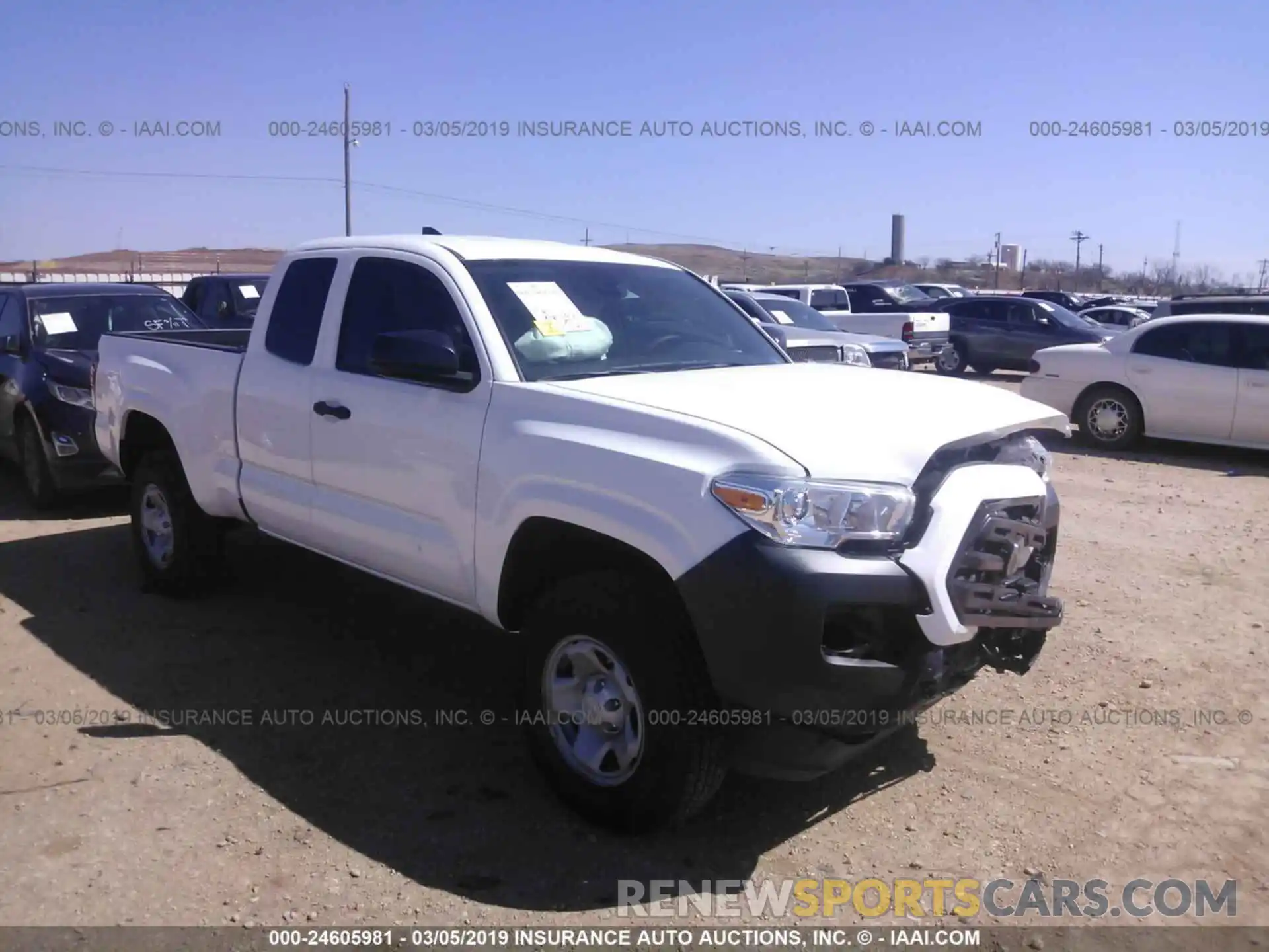 1 Photograph of a damaged car 5TFSX5EN9KX065140 TOYOTA TACOMA 2019