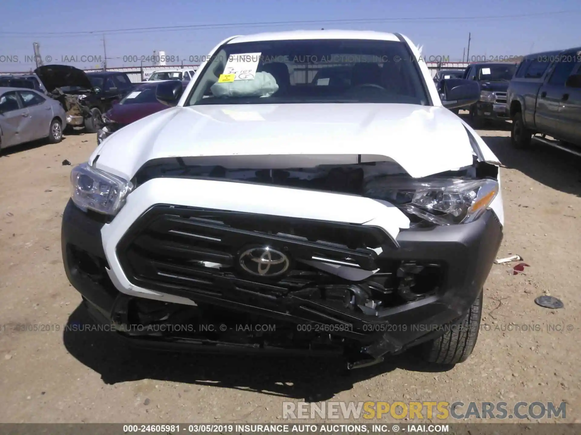 6 Photograph of a damaged car 5TFSX5EN9KX065140 TOYOTA TACOMA 2019