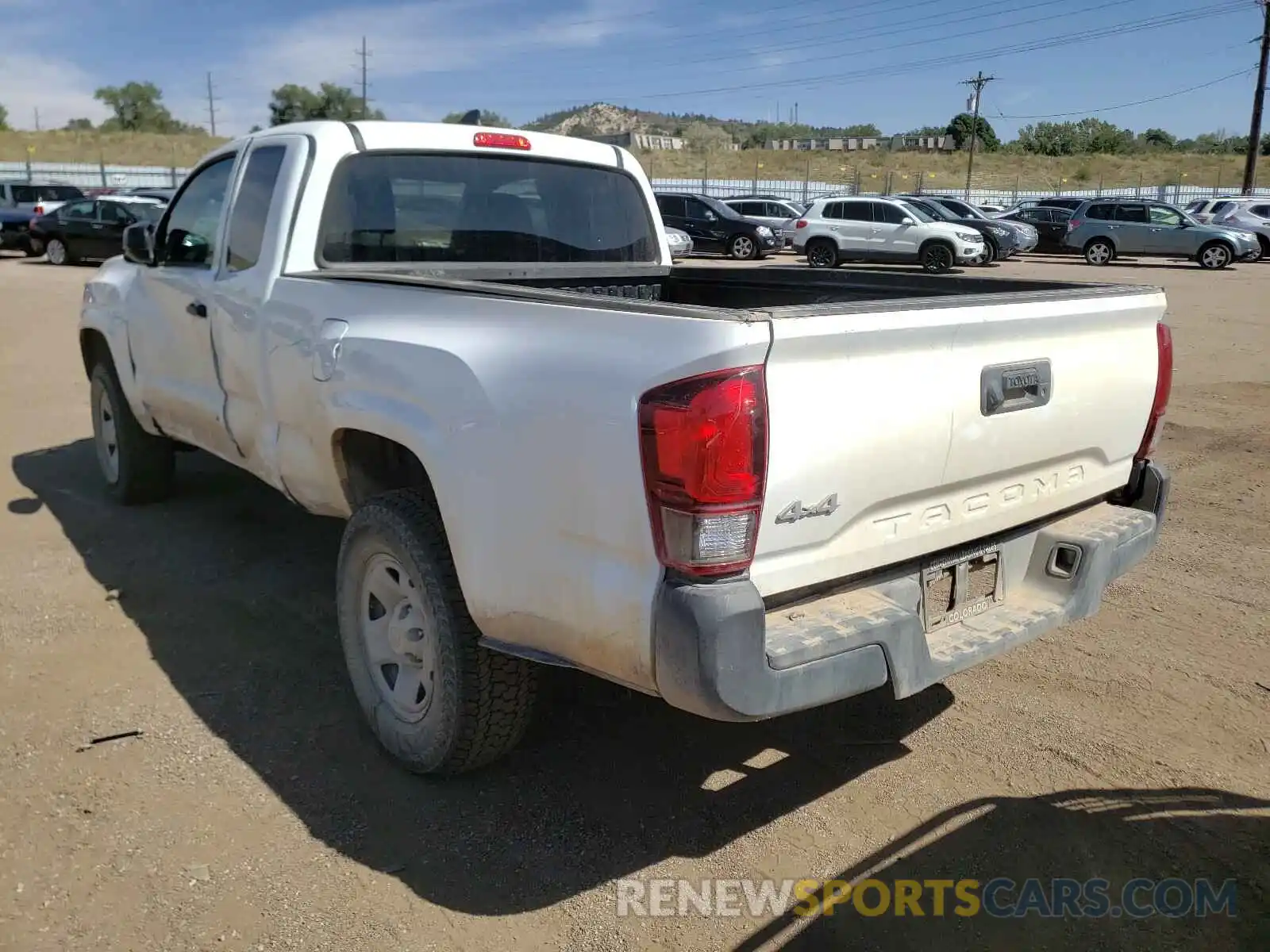 3 Photograph of a damaged car 5TFSX5EN9KX066384 TOYOTA TACOMA 2019