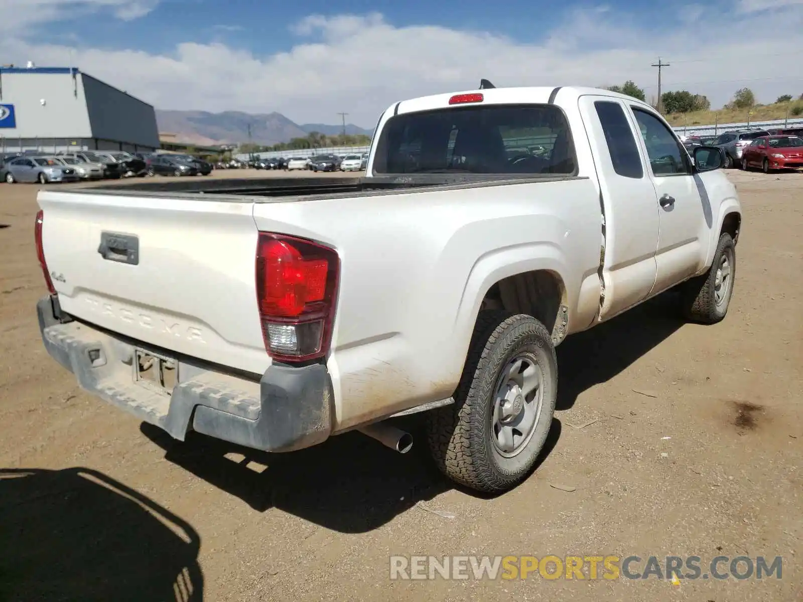 4 Photograph of a damaged car 5TFSX5EN9KX066384 TOYOTA TACOMA 2019