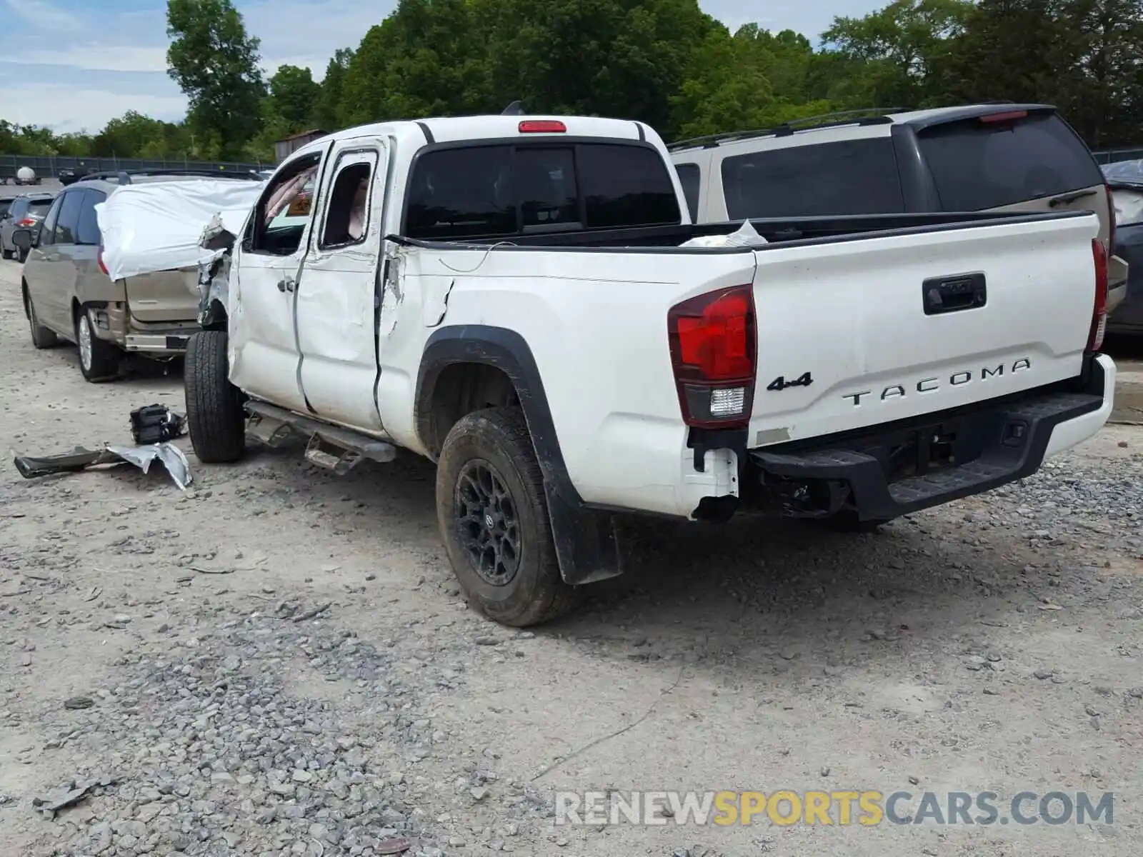 3 Photograph of a damaged car 5TFSX5EN9KX067311 TOYOTA TACOMA 2019