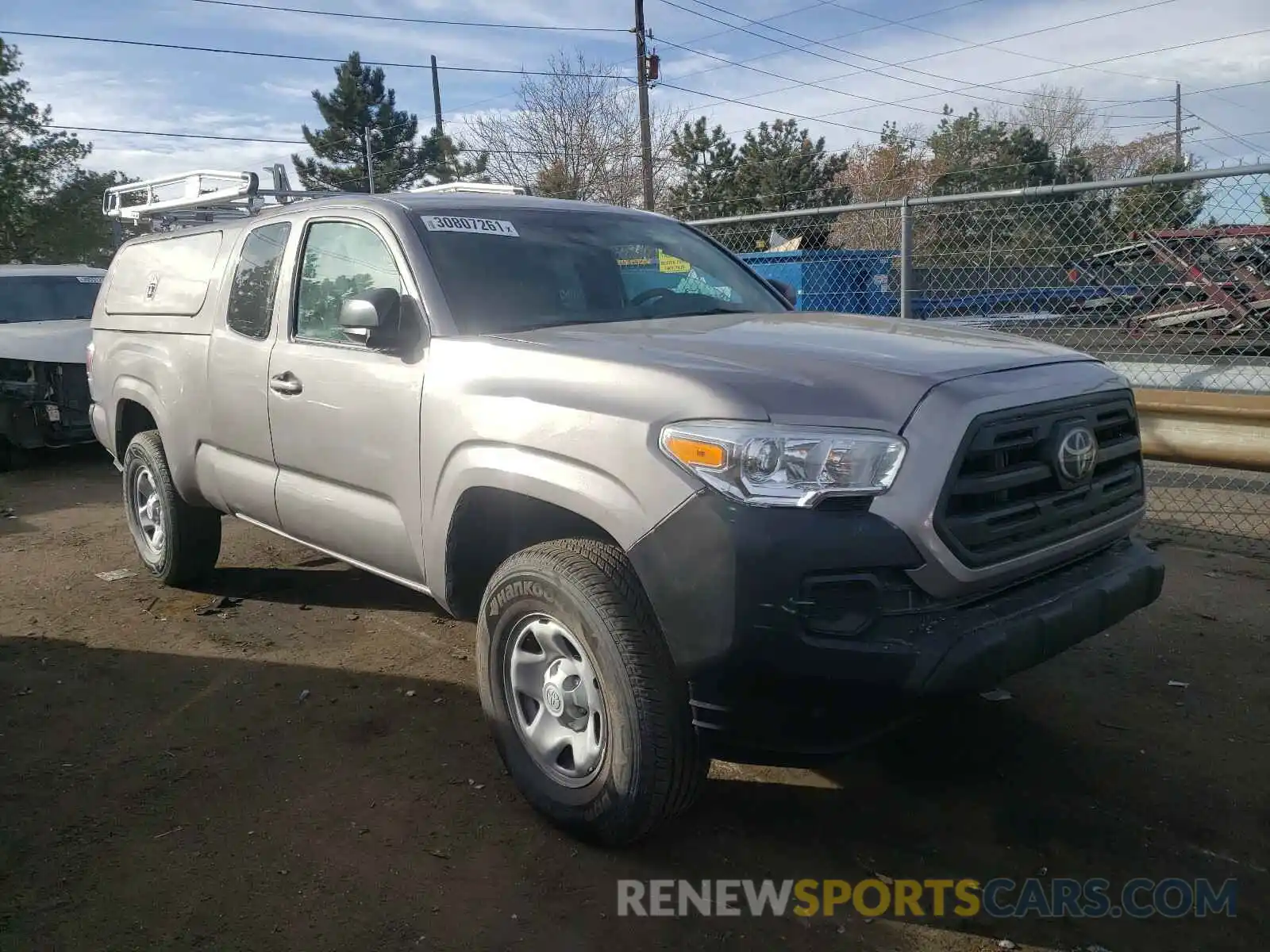 1 Photograph of a damaged car 5TFSX5EN9KX067759 TOYOTA TACOMA 2019