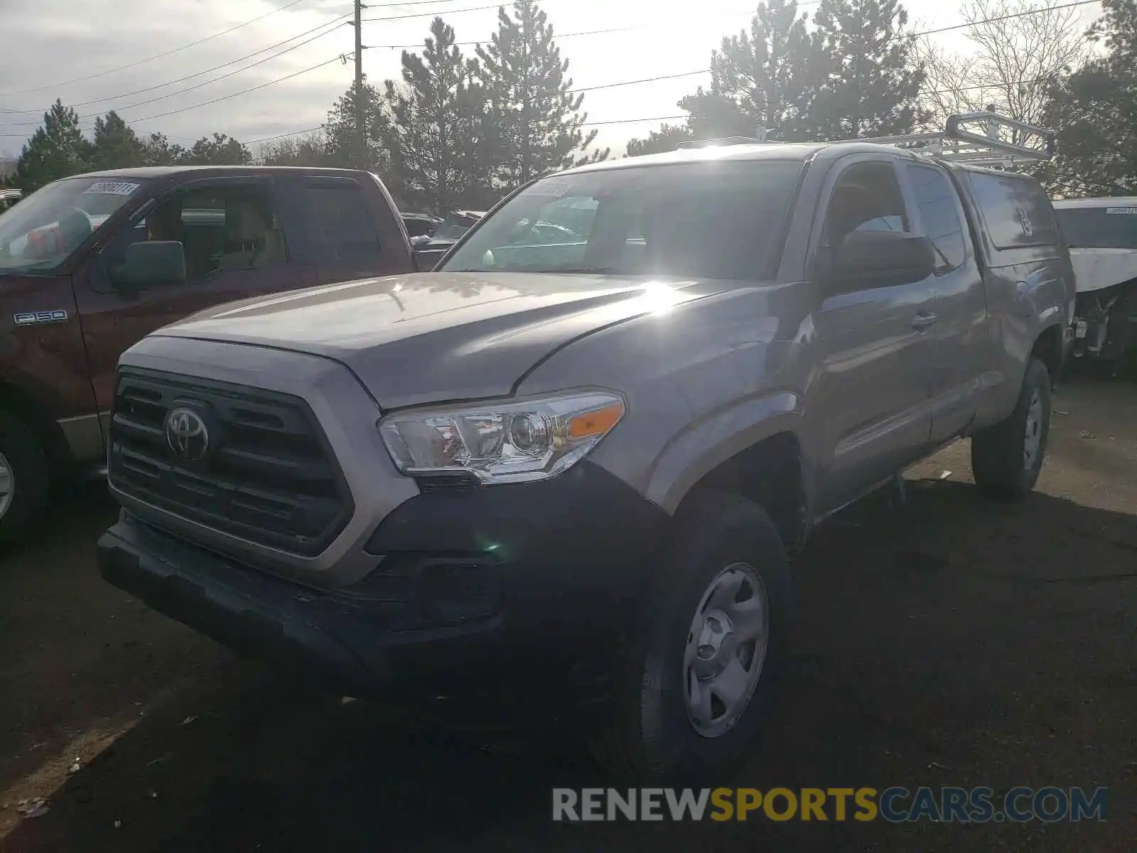 2 Photograph of a damaged car 5TFSX5EN9KX067759 TOYOTA TACOMA 2019