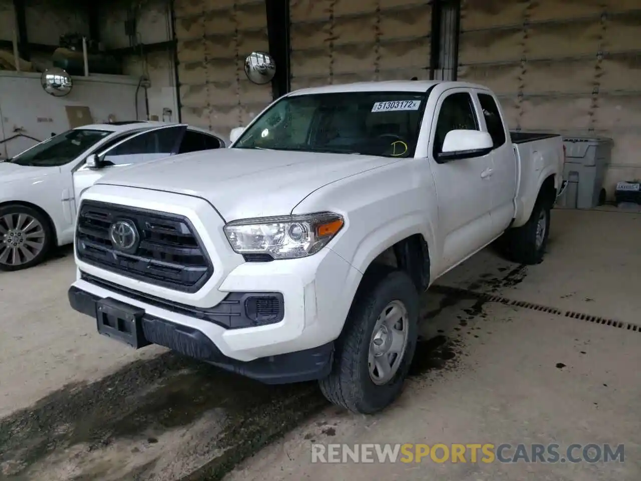 2 Photograph of a damaged car 5TFSX5EN9KX070130 TOYOTA TACOMA 2019