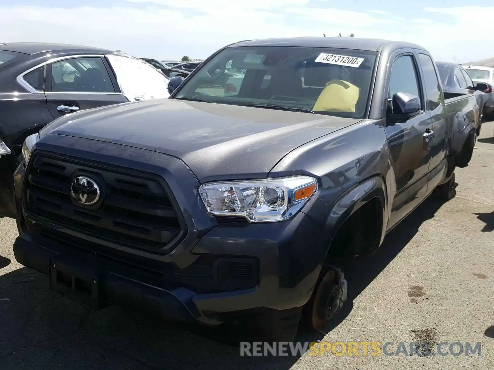 2 Photograph of a damaged car 5TFSX5EN9KX070872 TOYOTA TACOMA 2019