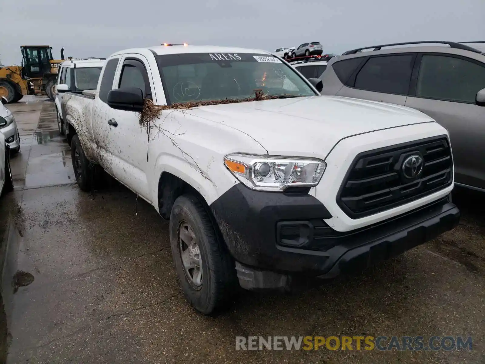 1 Photograph of a damaged car 5TFSX5ENXKX064613 TOYOTA TACOMA 2019