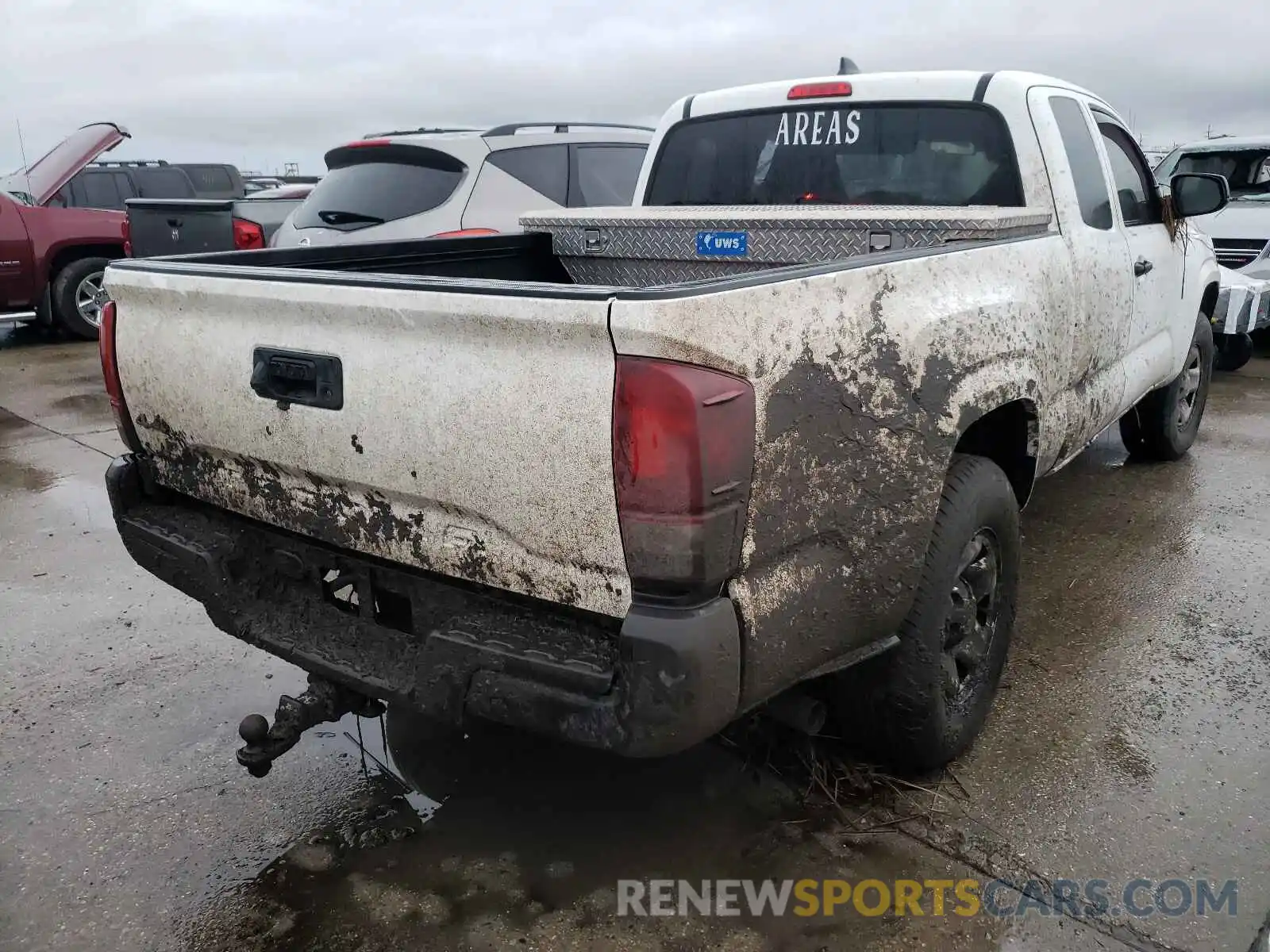 4 Photograph of a damaged car 5TFSX5ENXKX064613 TOYOTA TACOMA 2019