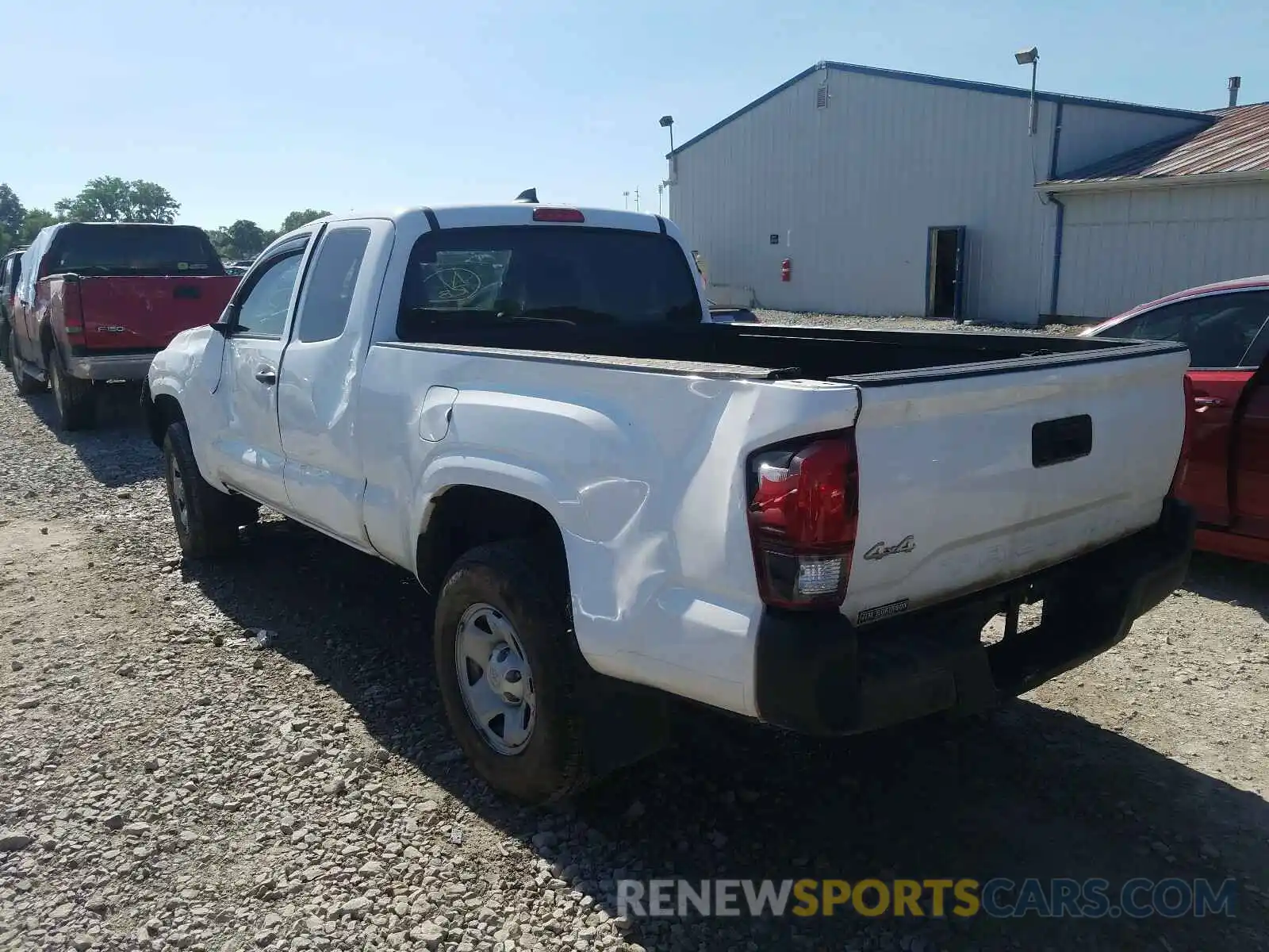 3 Photograph of a damaged car 5TFSX5ENXKX064661 TOYOTA TACOMA 2019