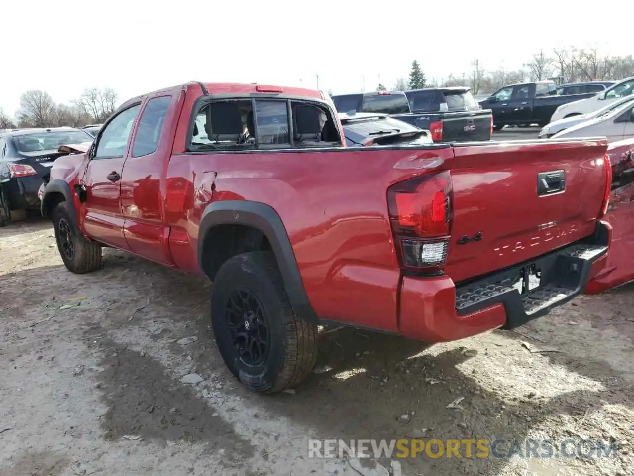 3 Фотография поврежденного автомобиля 5TFSX5ENXKX064935 TOYOTA TACOMA 2019