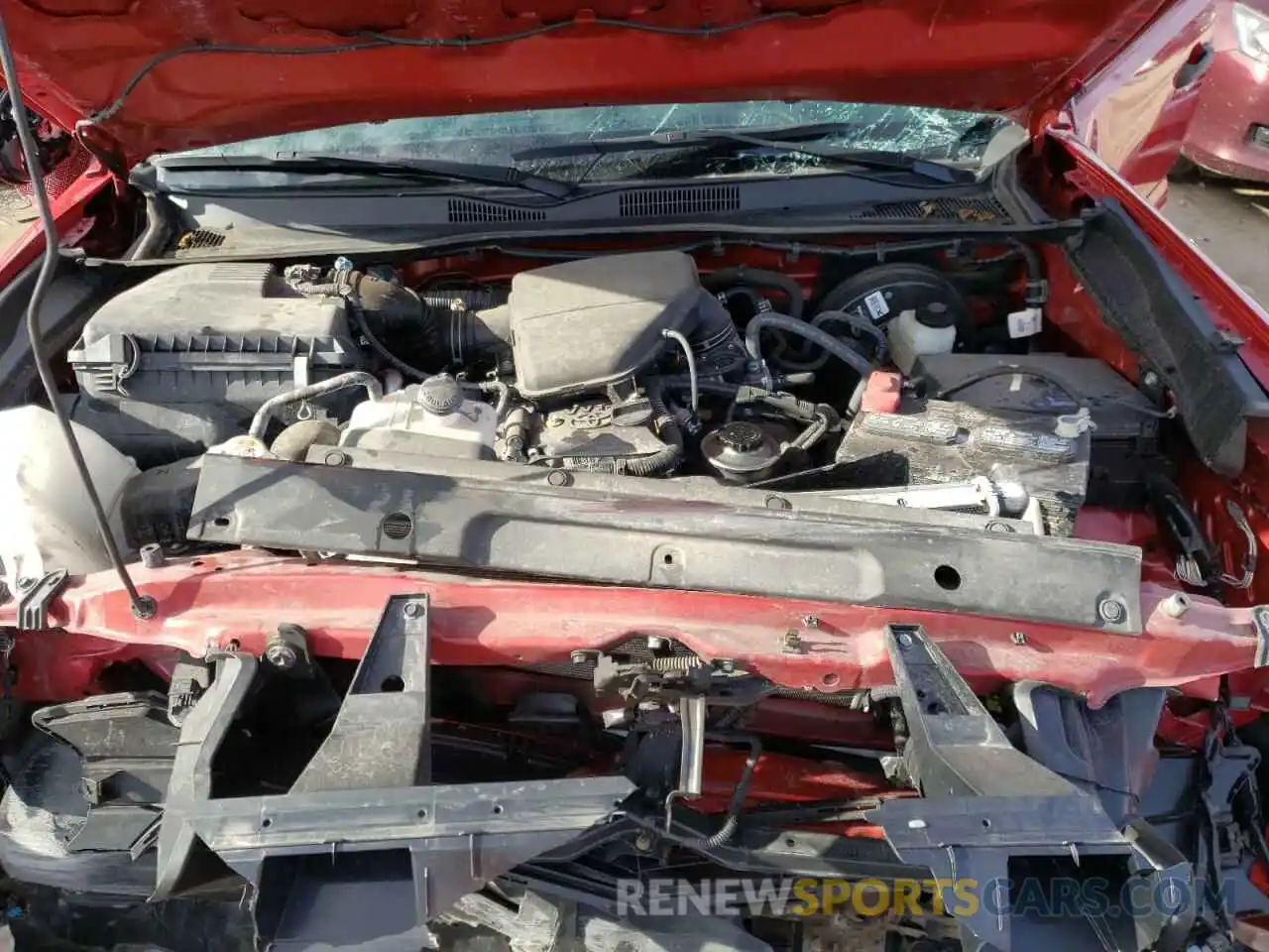 7 Photograph of a damaged car 5TFSX5ENXKX064935 TOYOTA TACOMA 2019