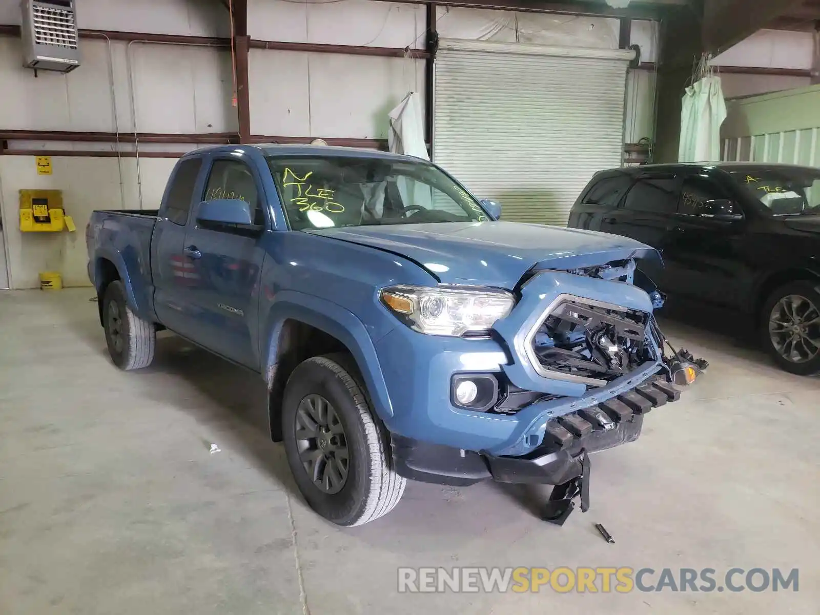 1 Photograph of a damaged car 5TFSX5ENXKX067303 TOYOTA TACOMA 2019