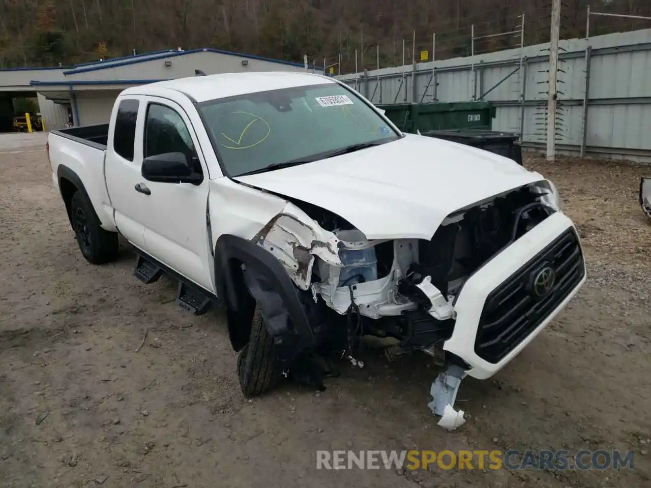 1 Photograph of a damaged car 5TFSZ5AN0KX181763 TOYOTA TACOMA 2019