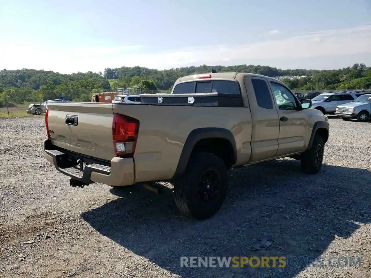 4 Photograph of a damaged car 5TFSZ5AN1KX170495 TOYOTA TACOMA 2019