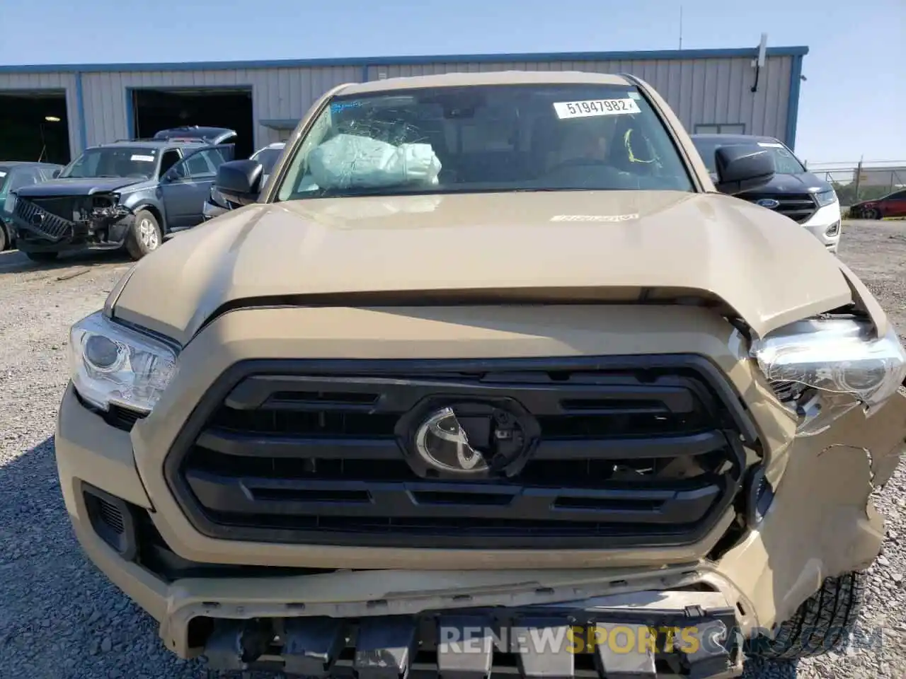 7 Photograph of a damaged car 5TFSZ5AN1KX170495 TOYOTA TACOMA 2019