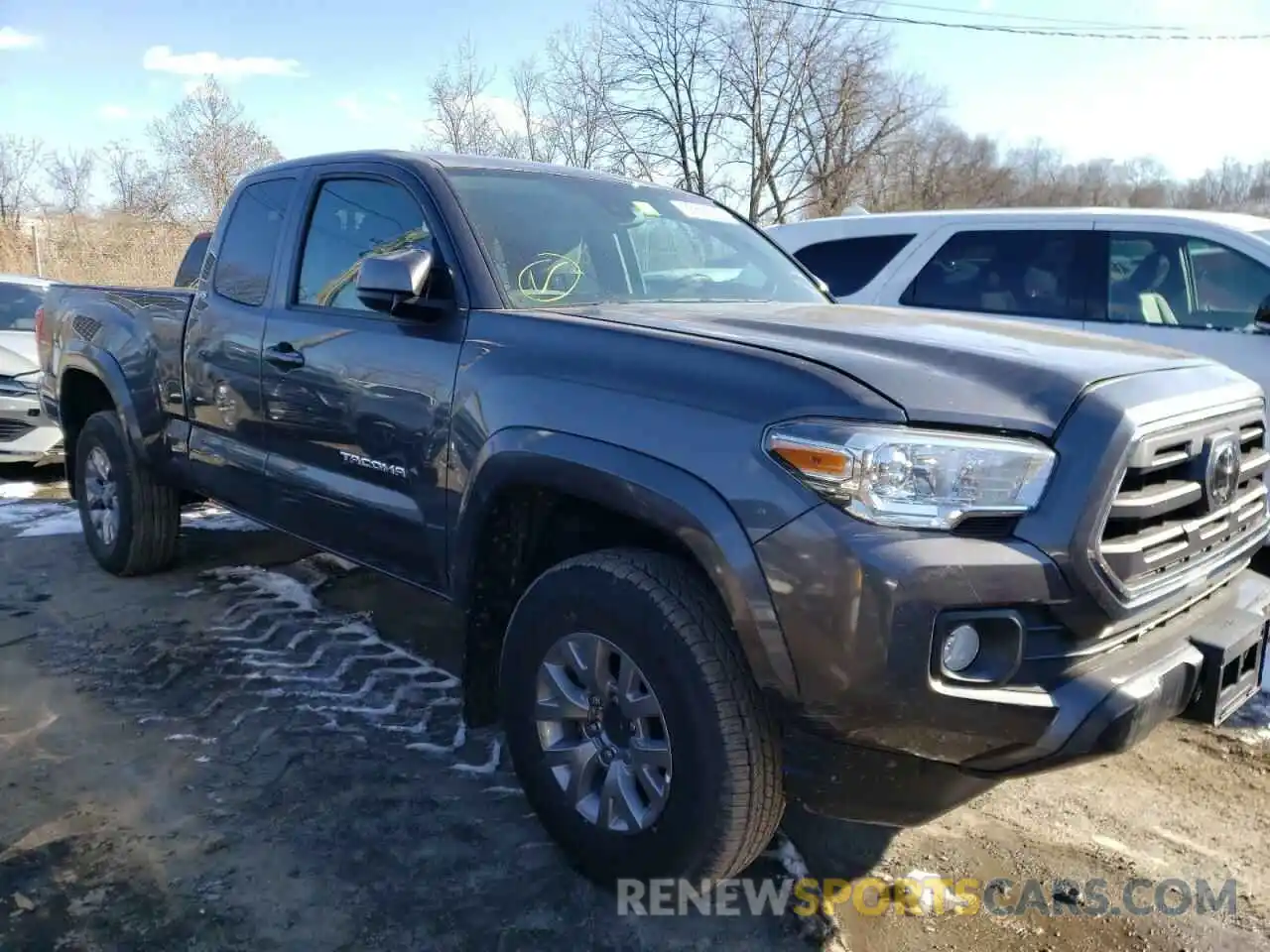 1 Photograph of a damaged car 5TFSZ5AN1KX172229 TOYOTA TACOMA 2019