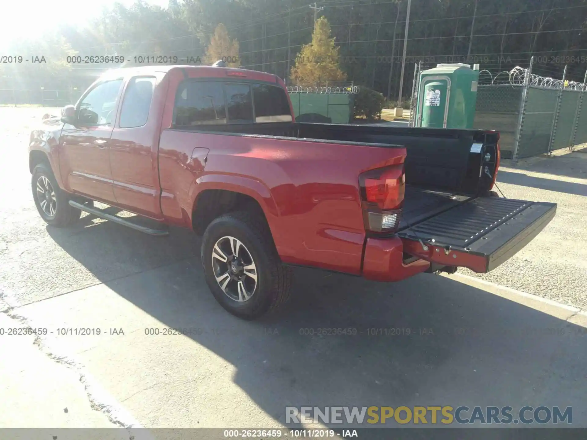 3 Photograph of a damaged car 5TFSZ5AN1KX172571 TOYOTA TACOMA 2019