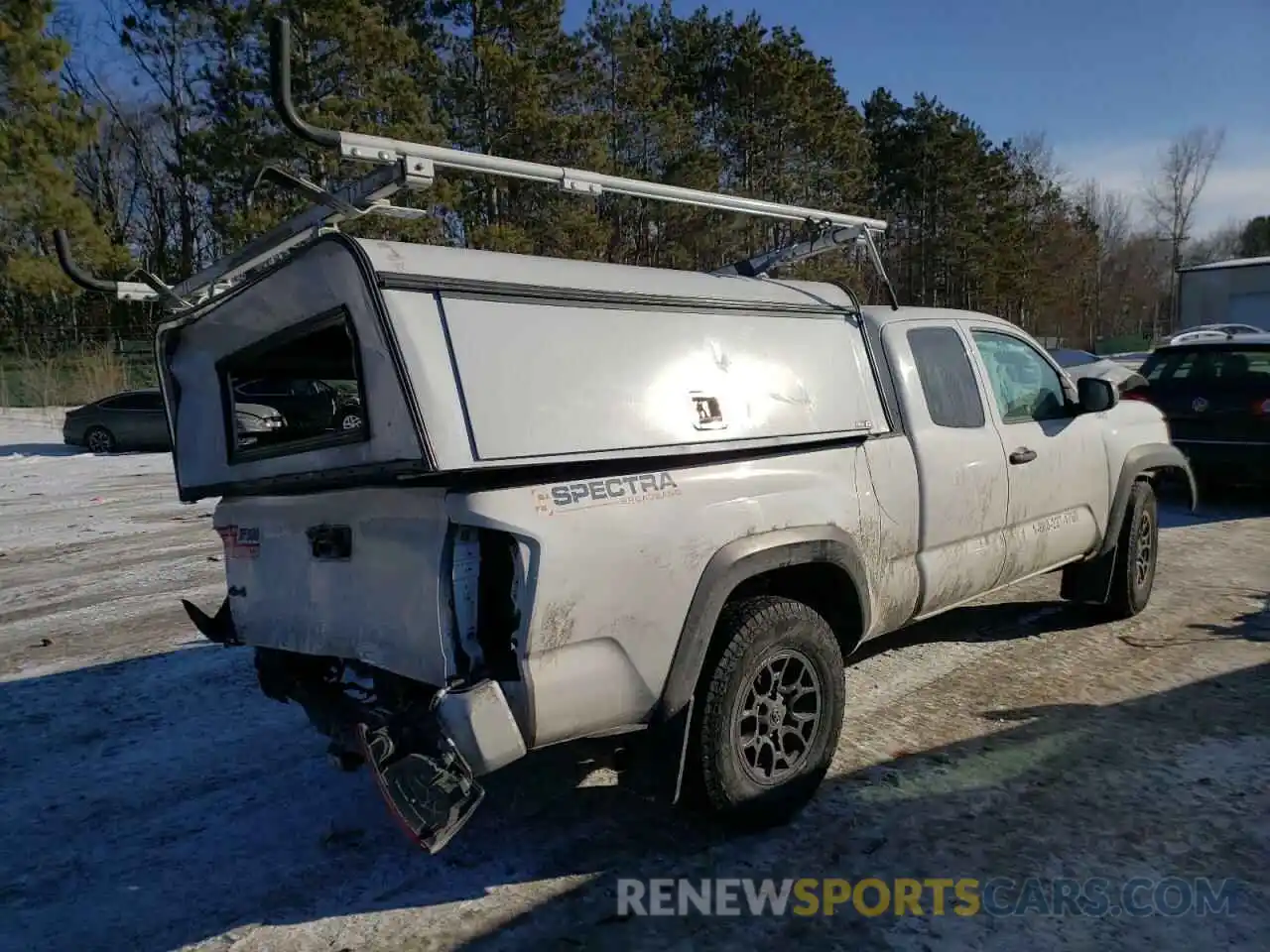 4 Фотография поврежденного автомобиля 5TFSZ5AN1KX173168 TOYOTA TACOMA 2019