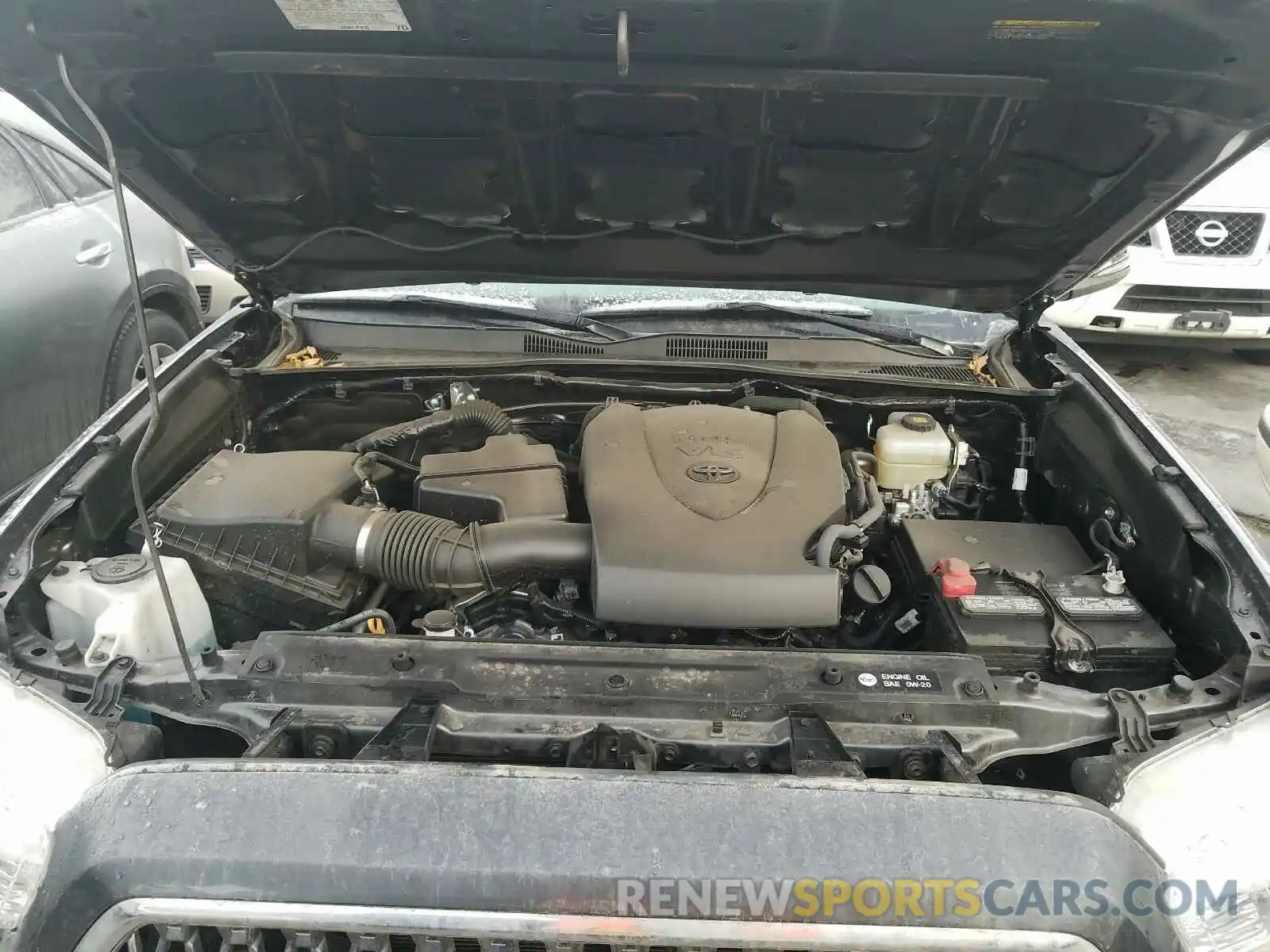 7 Photograph of a damaged car 5TFSZ5AN1KX175891 TOYOTA TACOMA 2019