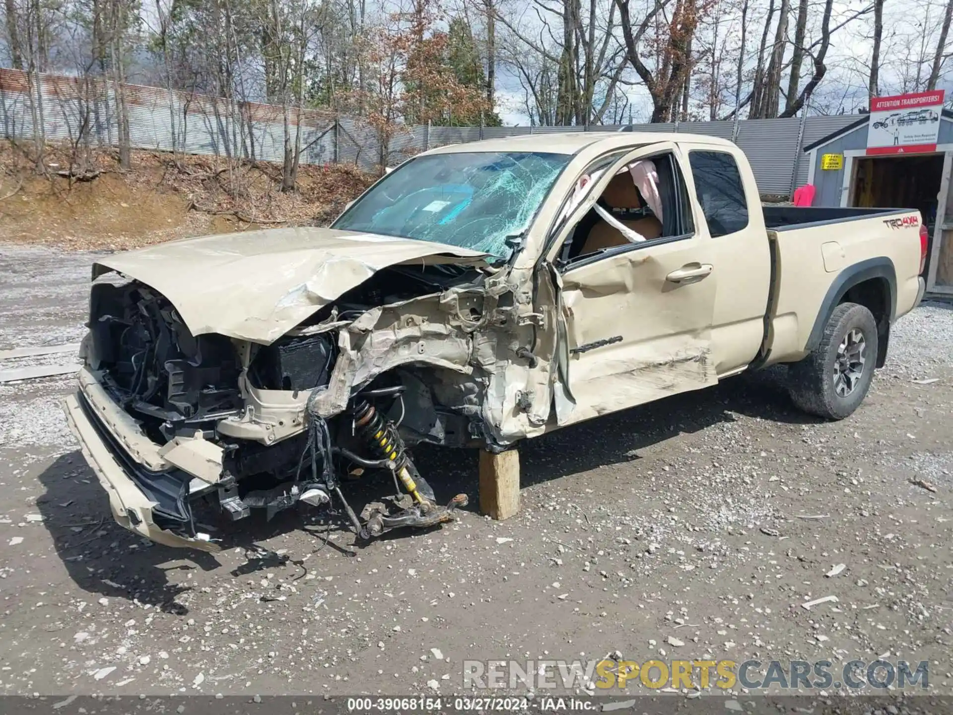 2 Фотография поврежденного автомобиля 5TFSZ5AN1KX189077 TOYOTA TACOMA 2019