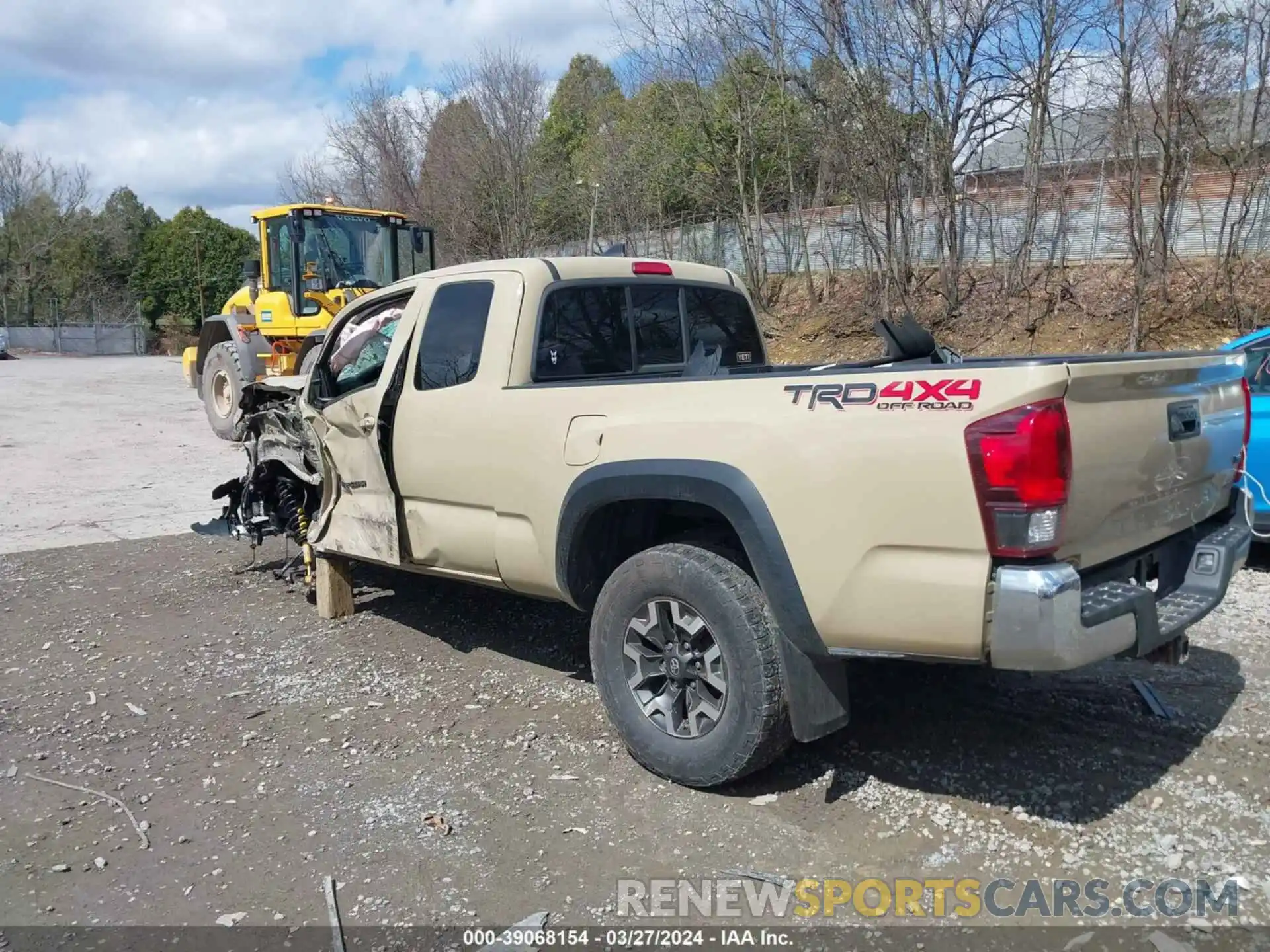 3 Photograph of a damaged car 5TFSZ5AN1KX189077 TOYOTA TACOMA 2019