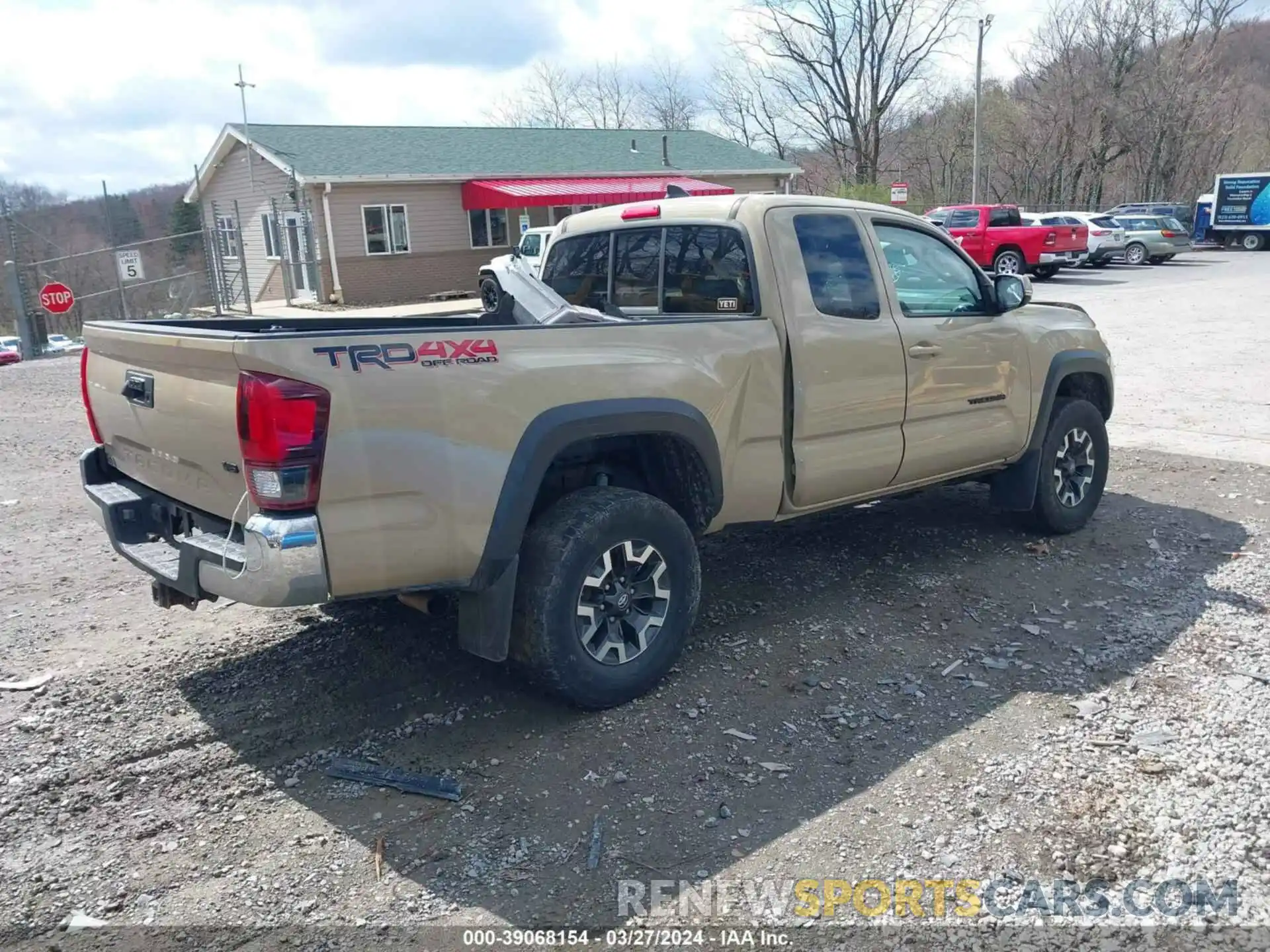 4 Photograph of a damaged car 5TFSZ5AN1KX189077 TOYOTA TACOMA 2019