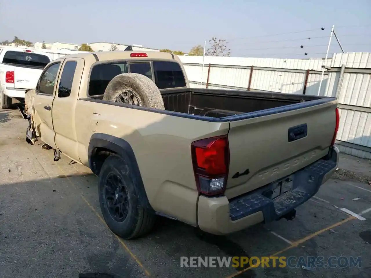 3 Photograph of a damaged car 5TFSZ5AN1KX207321 TOYOTA TACOMA 2019